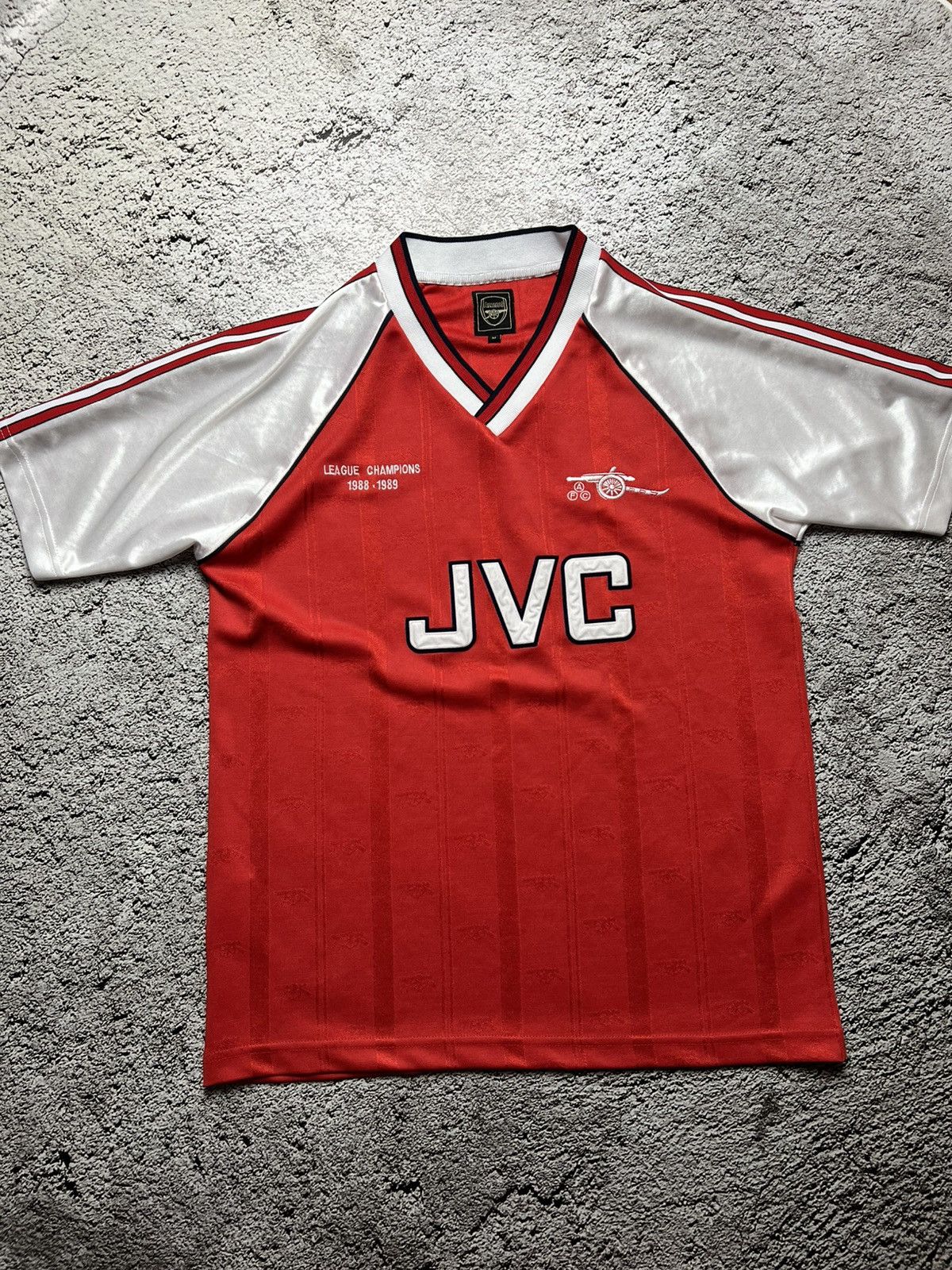 Other 1988-1989 Arsenal London league champions jersey JVC Size US M / EU 48-50 / 2 - 1 Thumbnail