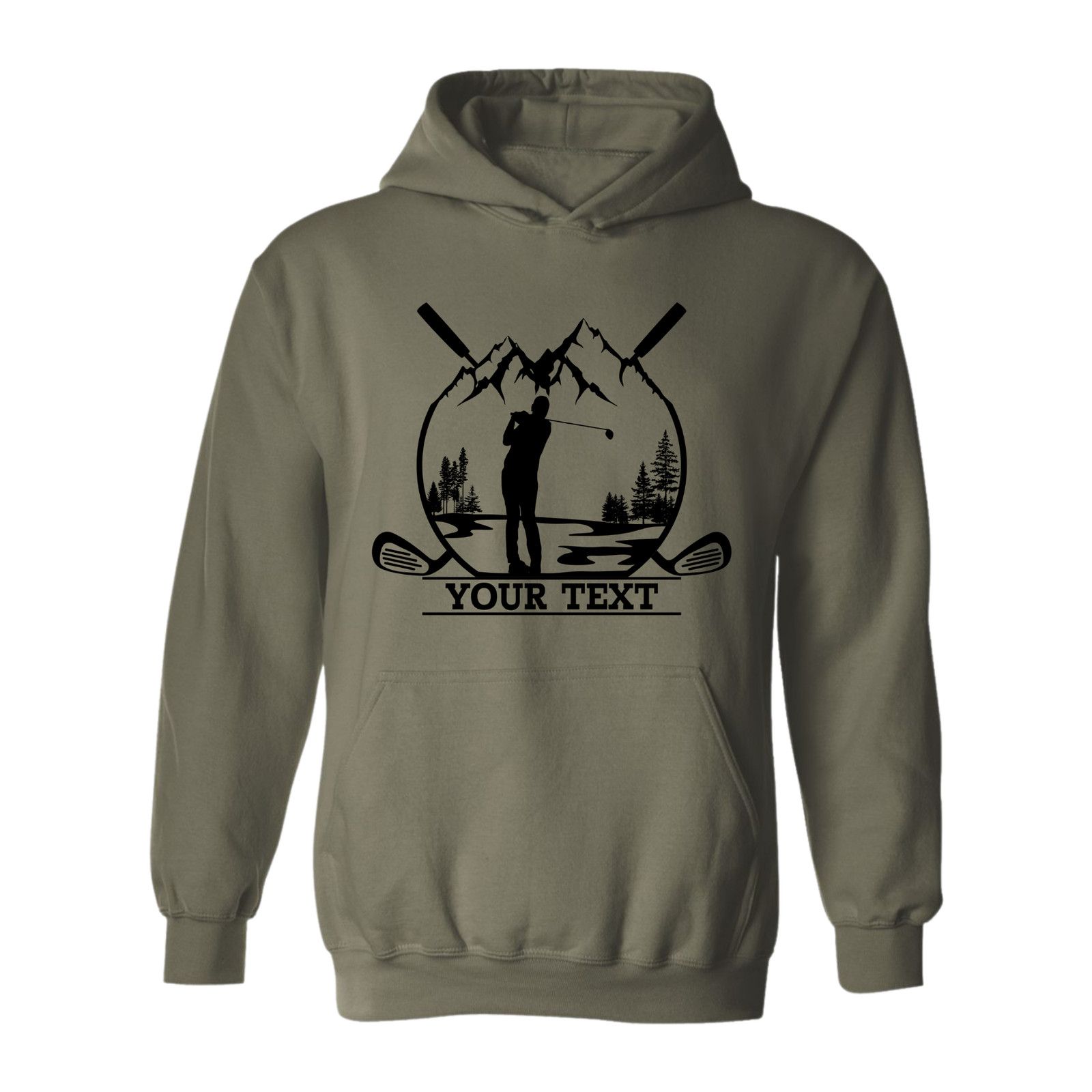 & Other Stories Golf Hoodie Personalized Golfer in Nature Name Sweatshirt Size US L / EU 52-54 / 3 - 8 Thumbnail