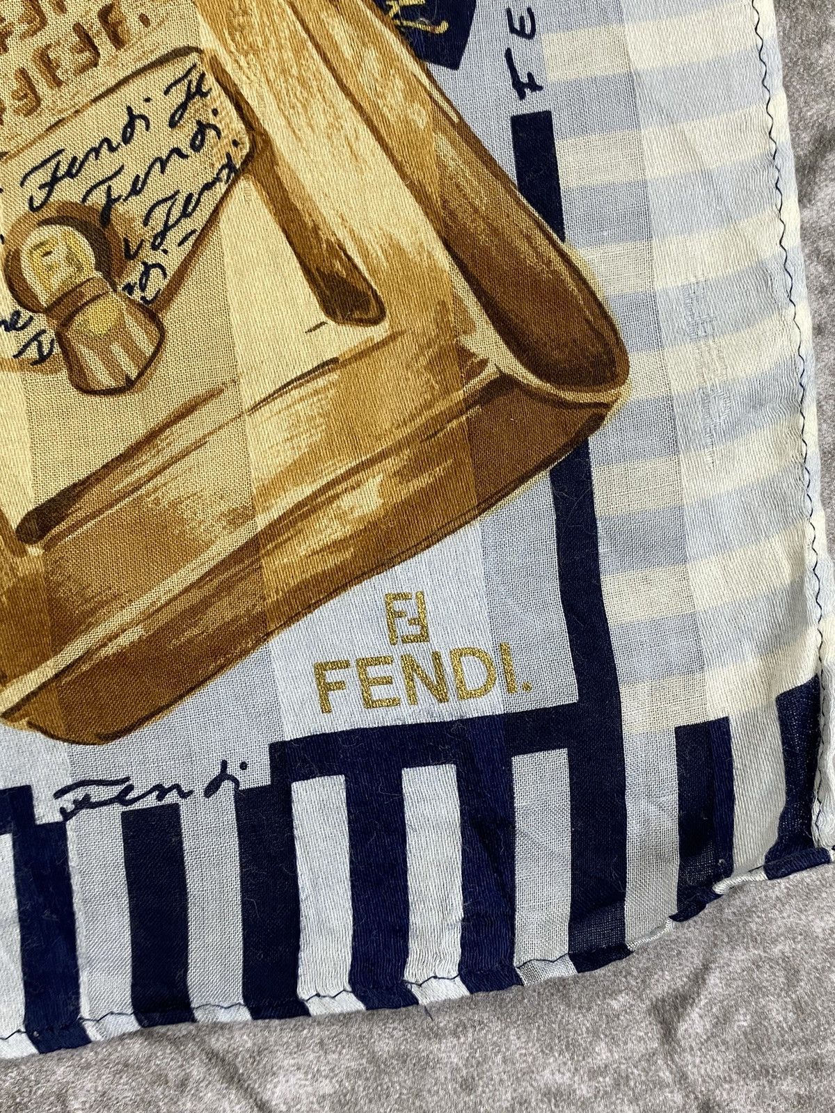 Fendi Fendi Handkerchief / Bandana / Neckerchief Size ONE SIZE - 3 Thumbnail