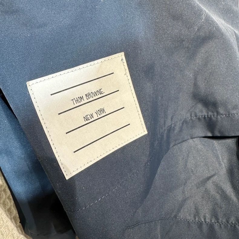 Thom Browne Thom browne Dark blue nylon deconstructed skirt 2504-Nextar Size 27" / US 4 / IT 40 - 5 Thumbnail