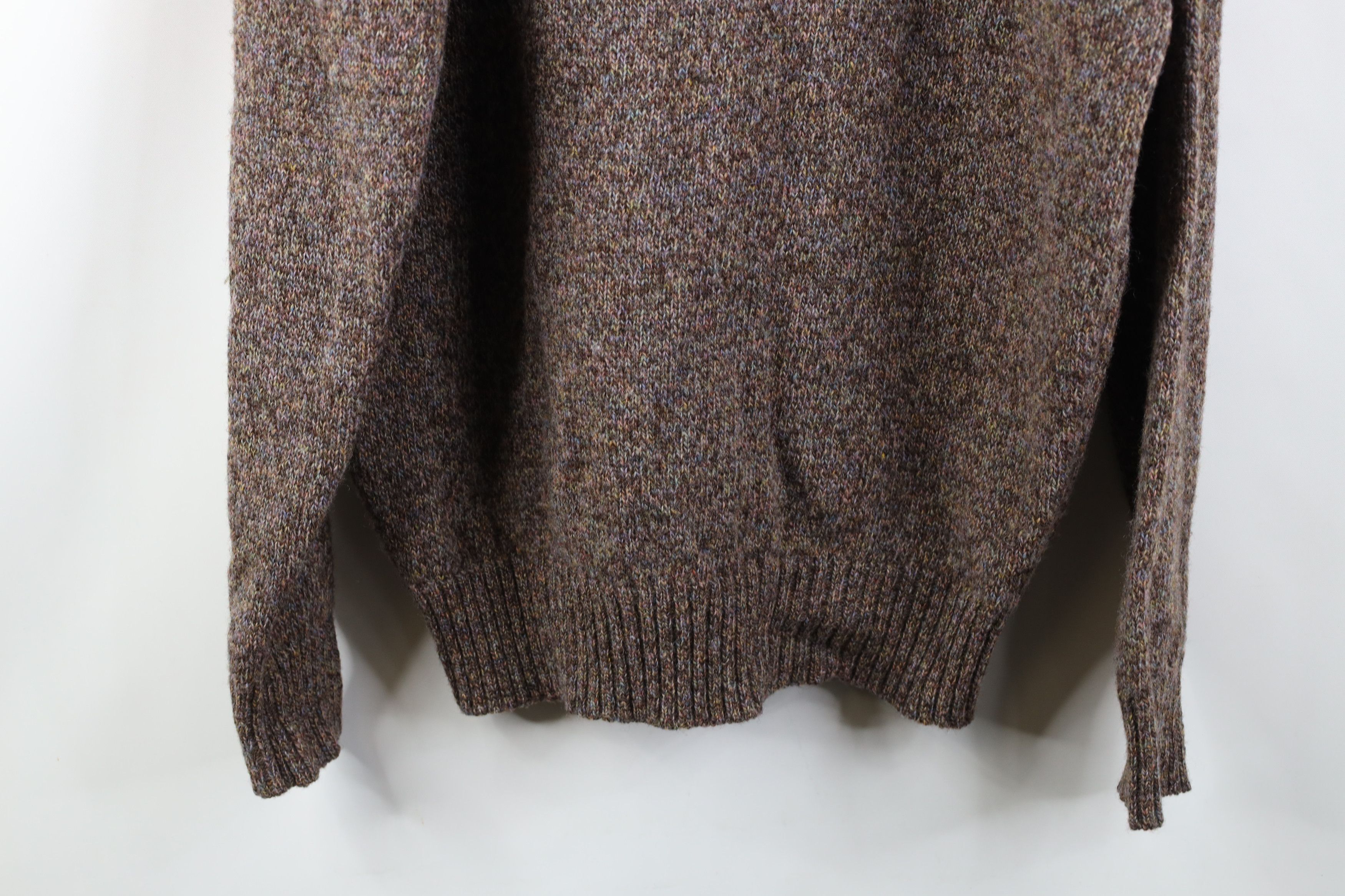 Vintage Vintage 90s Streetwear Shetland Wool Cardigan Sweater USA Size US XL / EU 56 / 4 - 9 Thumbnail