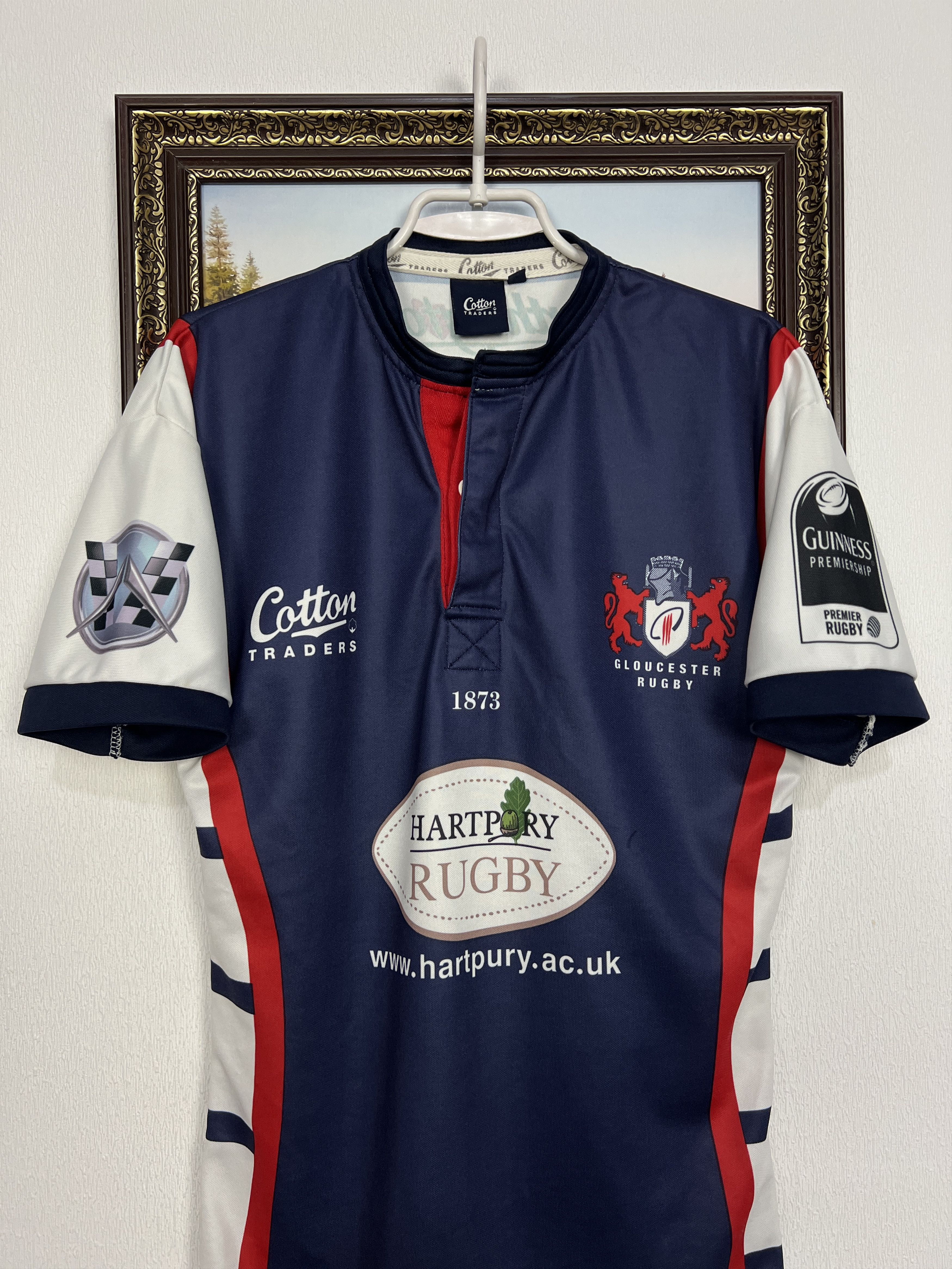 Cotton Traders Cotton Traders Gloucester Rugby Union Jersey Trikot Shirt Size US L / EU 52-54 / 3 - 2 Thumbnail