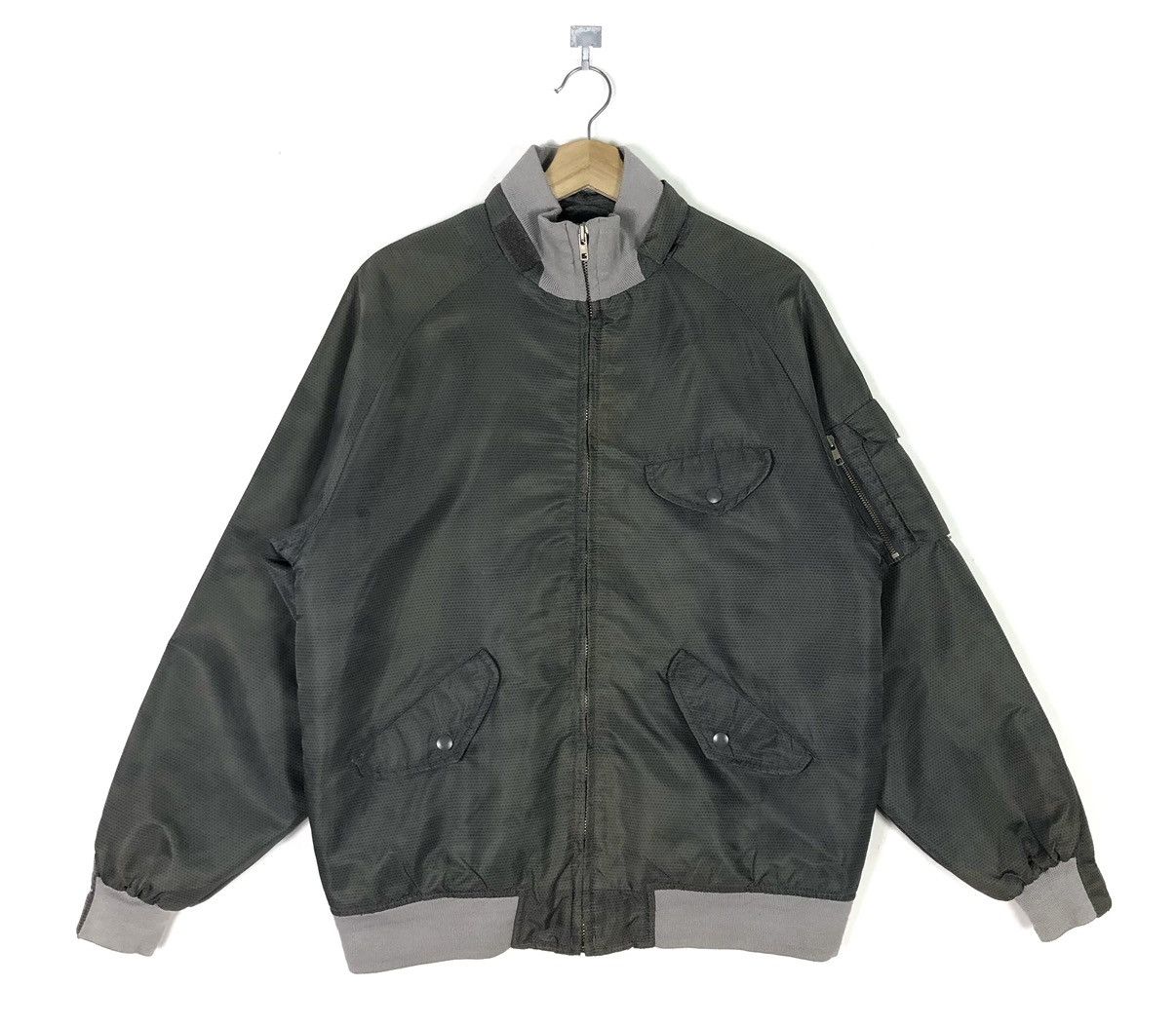 DuPont RARE🔥VINTAGE STUSSY X DUPONT STEALTH CAMO BOMBER JACKET Size US L / EU 52-54 / 3 - 1 Thumbnail