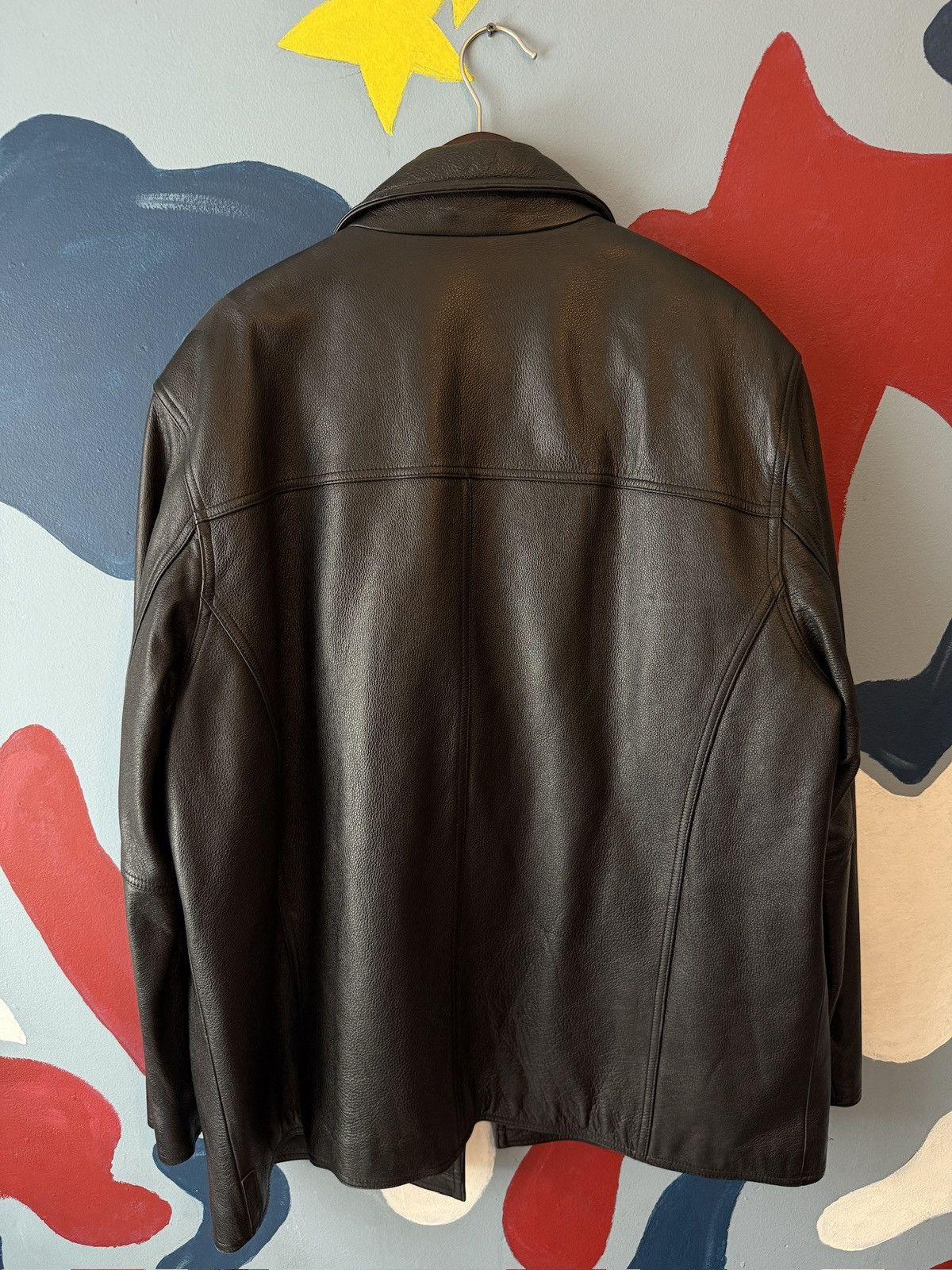 Guess Guess Leather Jacket Size US XL / EU 56 / 4 - 5 Thumbnail