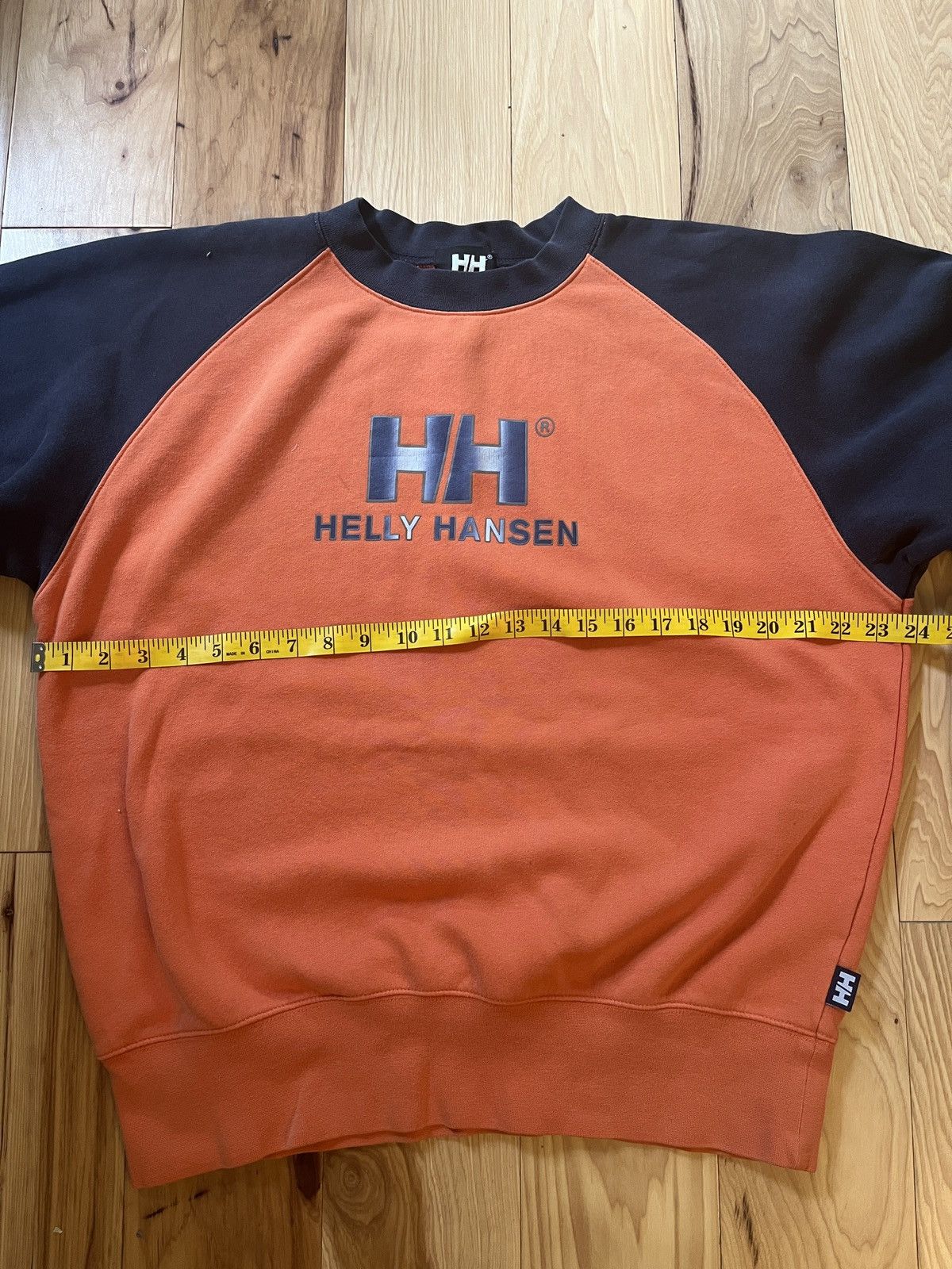 Helly Hansen Vintage navy blue and orange helly hansen sweatshirt Size US M / EU 48-50 / 2 - 4 Thumbnail