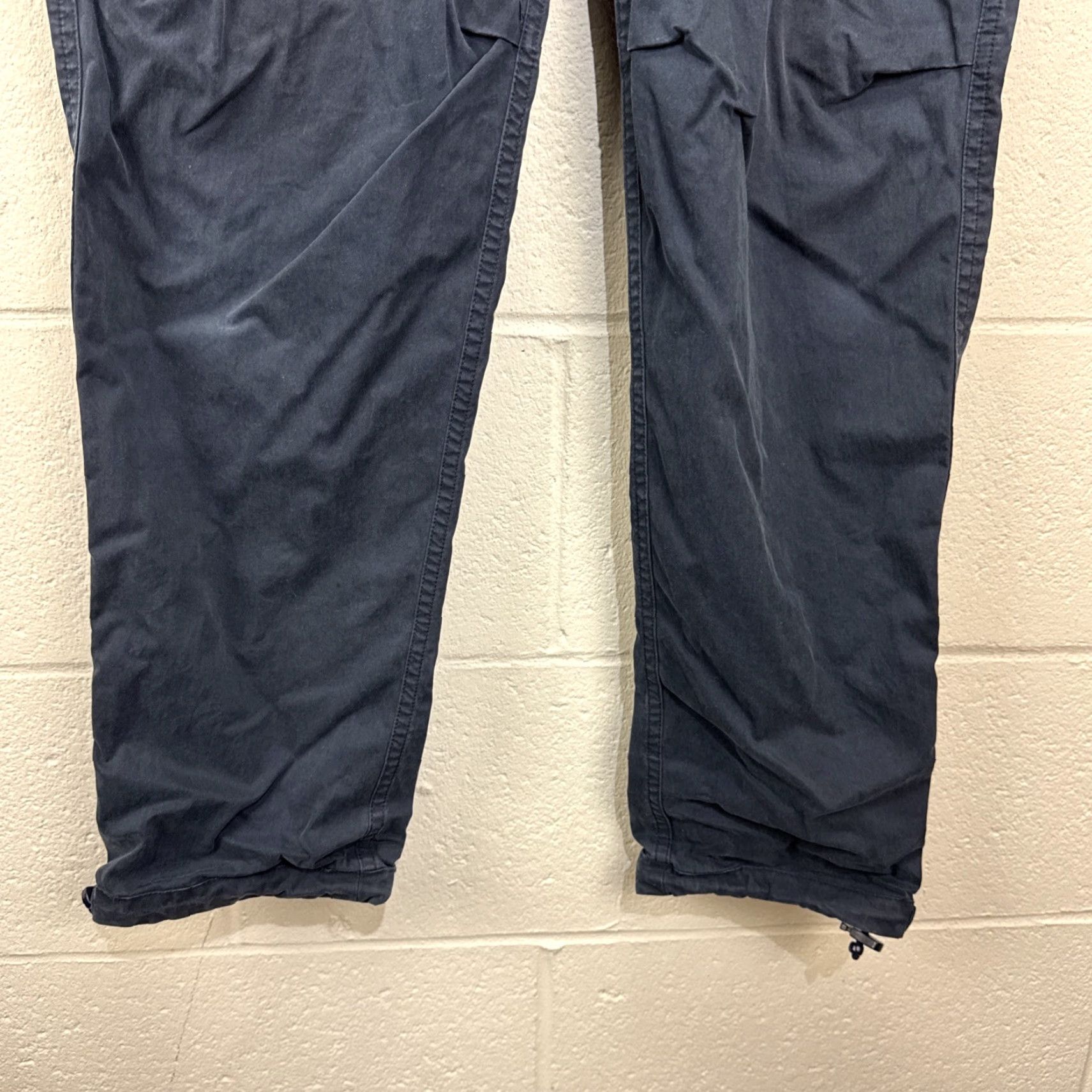 Abercrombie & Fitch VINTAGE Abercrombie & Fitch Pants Mens 32x32 Cargo 5-Pocket Blue 90s Grunge Army Hip Hop Mens Size US 32 / EU 48 - 6 Thumbnail