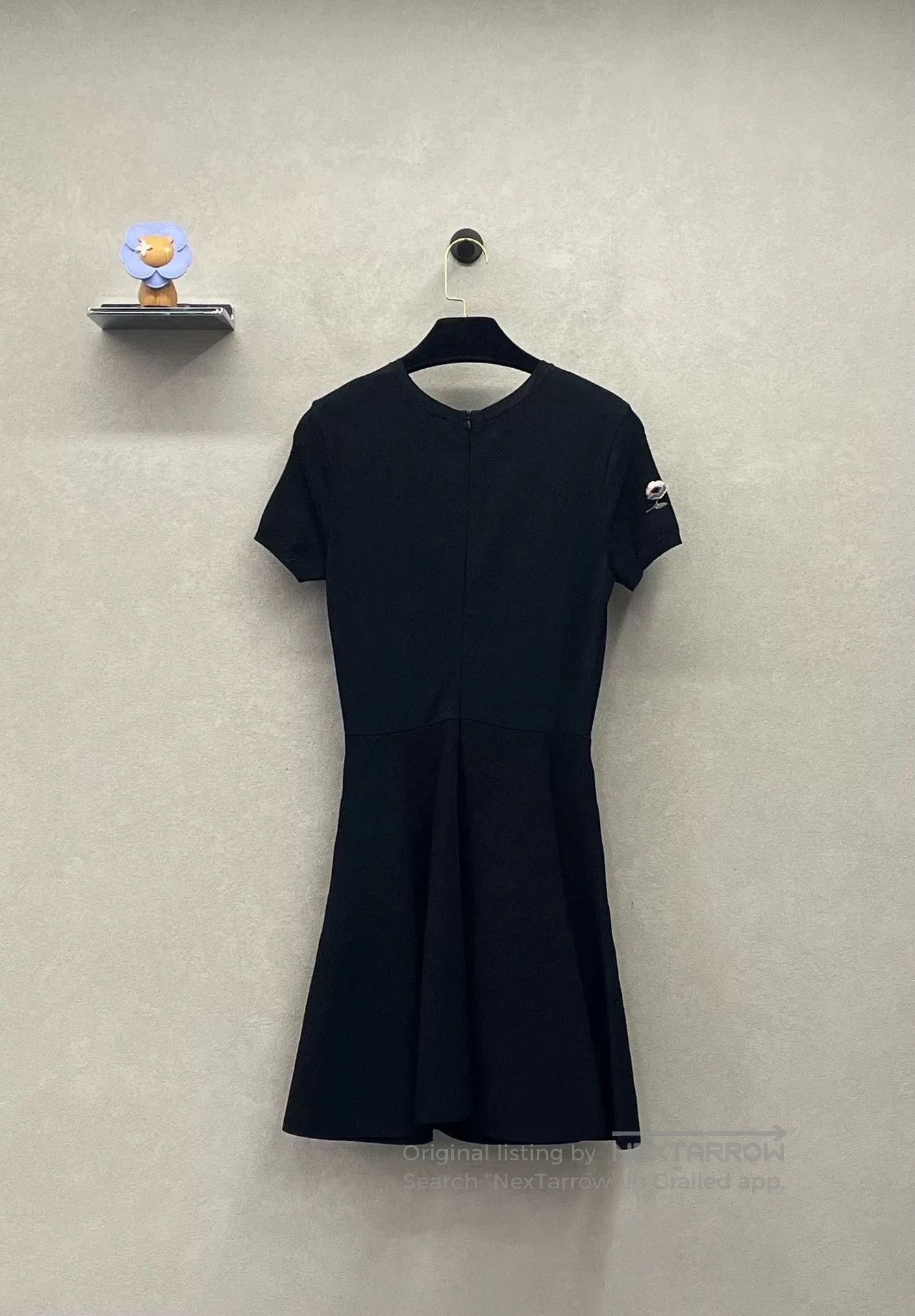 Valentino Valentino Black Embroidered Dress. Size S / US 4 / IT 40 - 3 Thumbnail