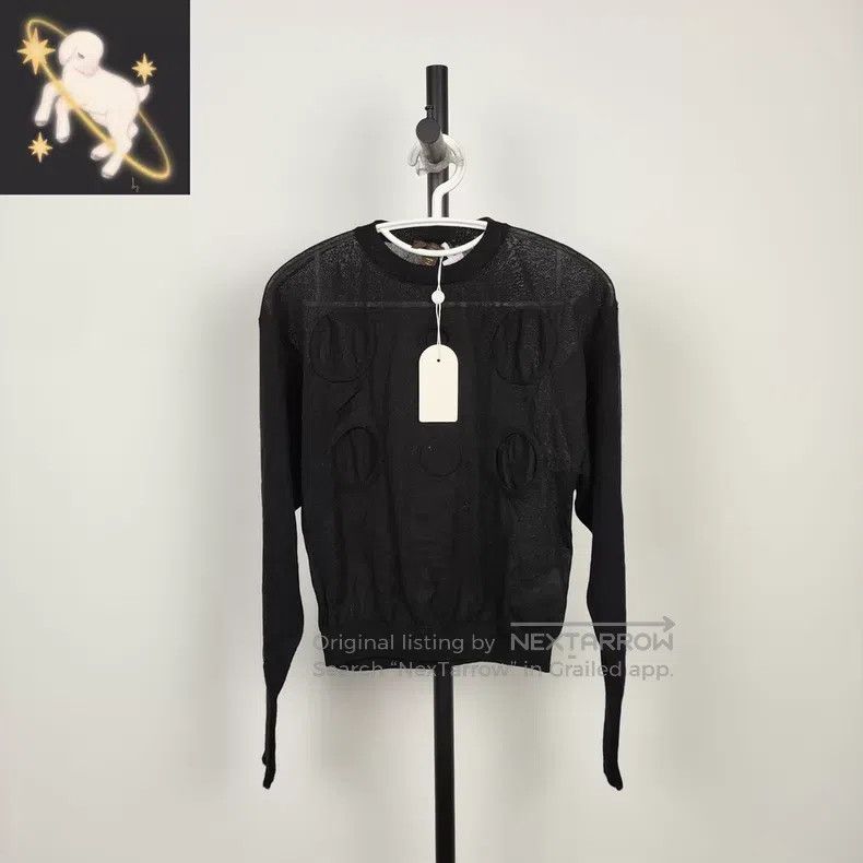 Louis Vuitton Louis Vuitton Black Irregular Cameo Print Long Sleeve Size XS / US 0-2 / IT 36-38 - 1 Thumbnail