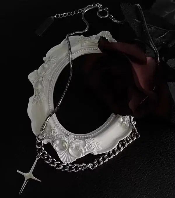 Jewelry Retro punk necklace Size ONE SIZE - 4 Thumbnail