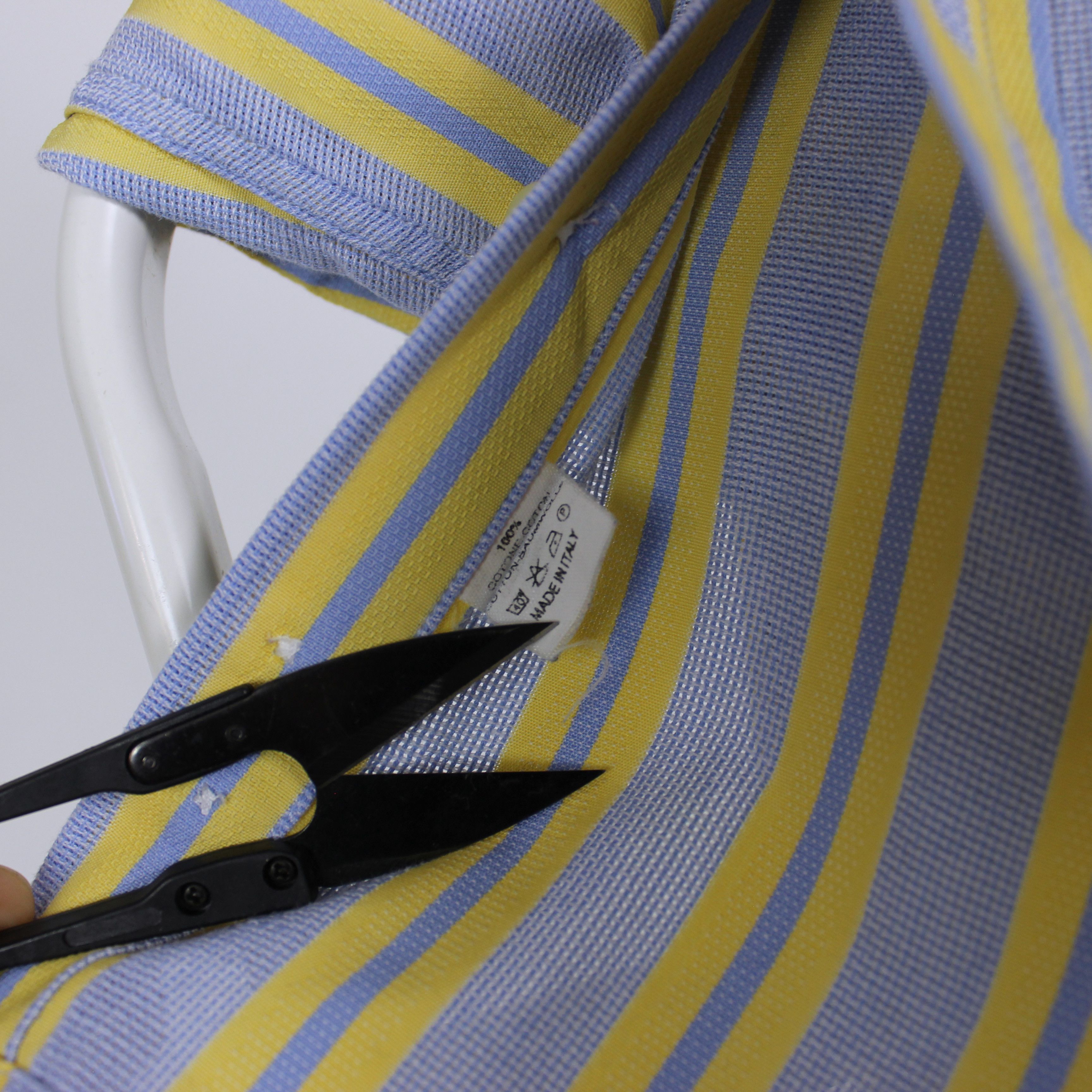 Etro Etro shirt men striped M L yellow cotton button Ups Size US L / EU 52-54 / 3 - 7 Thumbnail