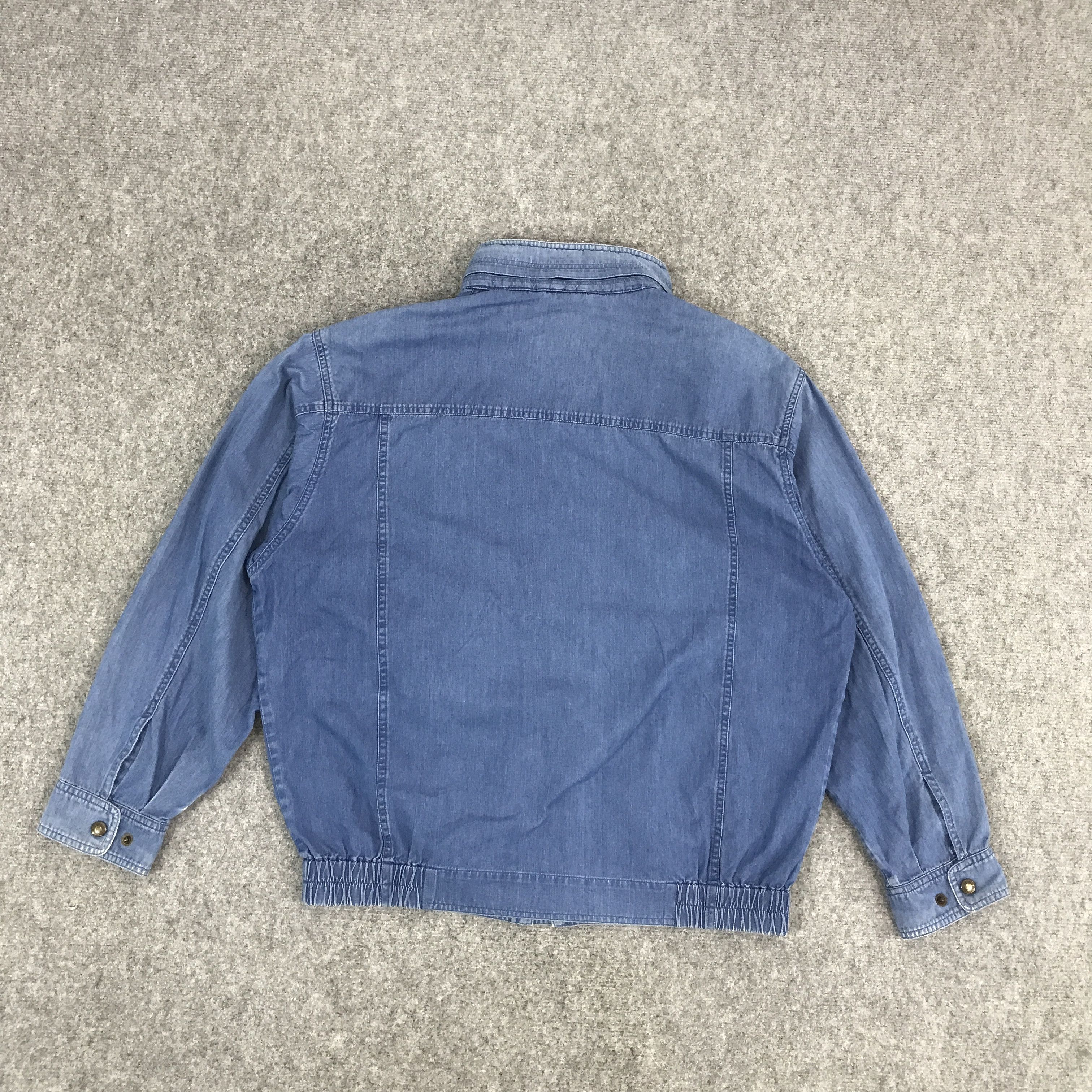 Burberry × Vintage BURBERRYS DISTRESSED BLUE JACKET Size US L / EU 52-54 / 3 - 2 Thumbnail