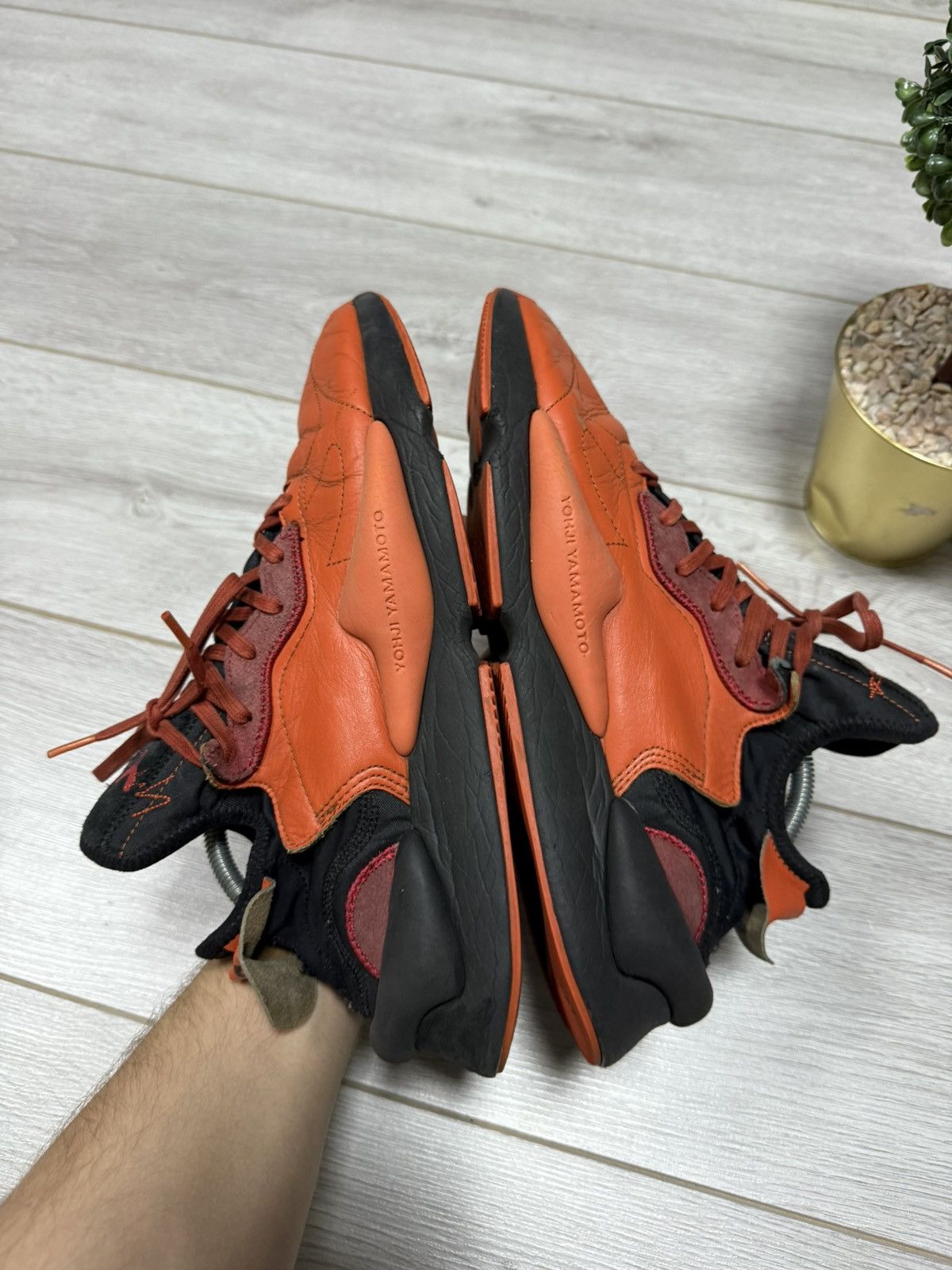 Y-3 Y-3 KAIWA leather sneakers shoes Size US 10.5 / EU 43-44 - 8 Thumbnail