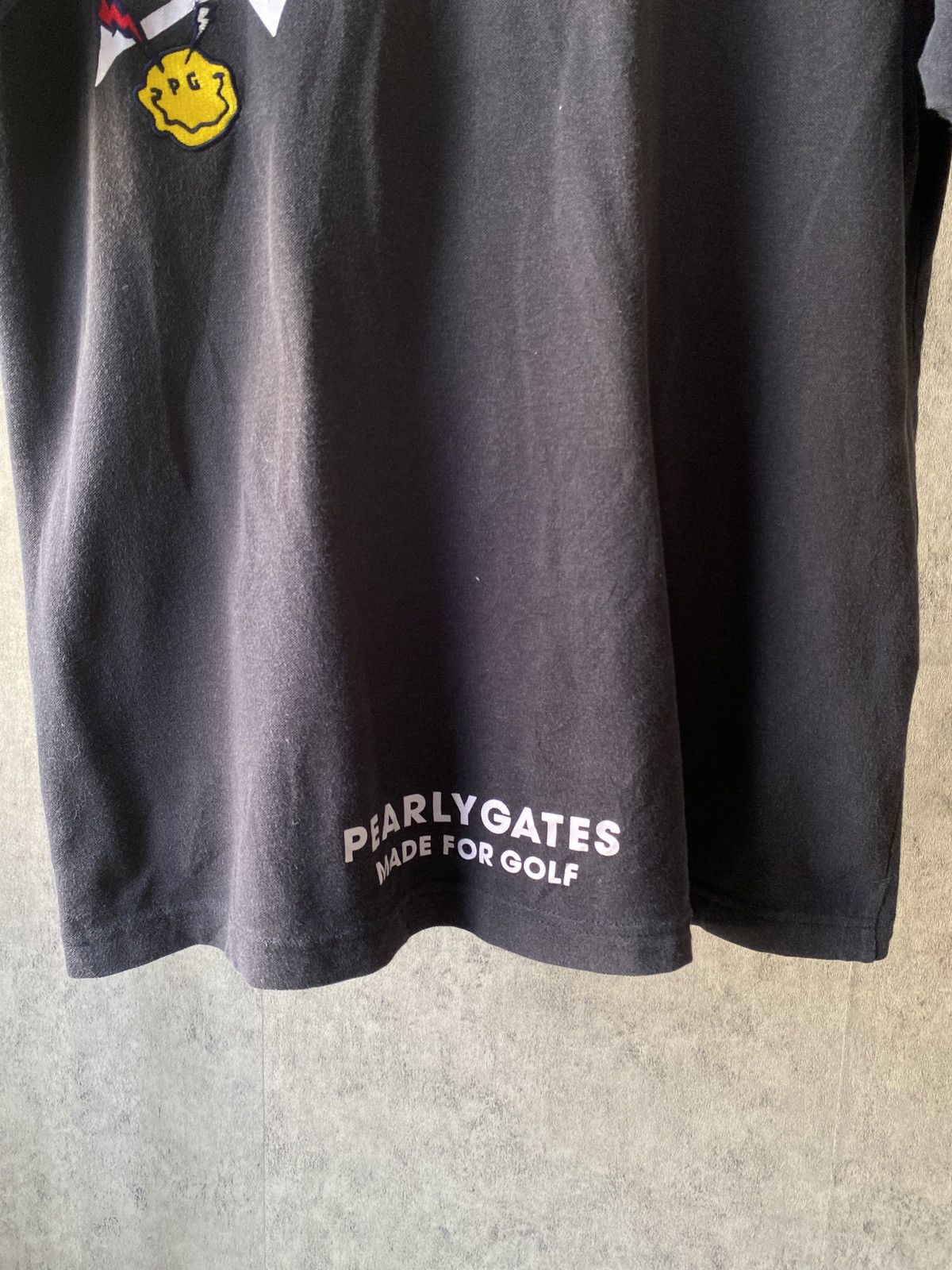 Japanese Brand Vintage 80s Pearly Gates Faded Black T Shirt Size US M / EU 48-50 / 2 - 6 Thumbnail