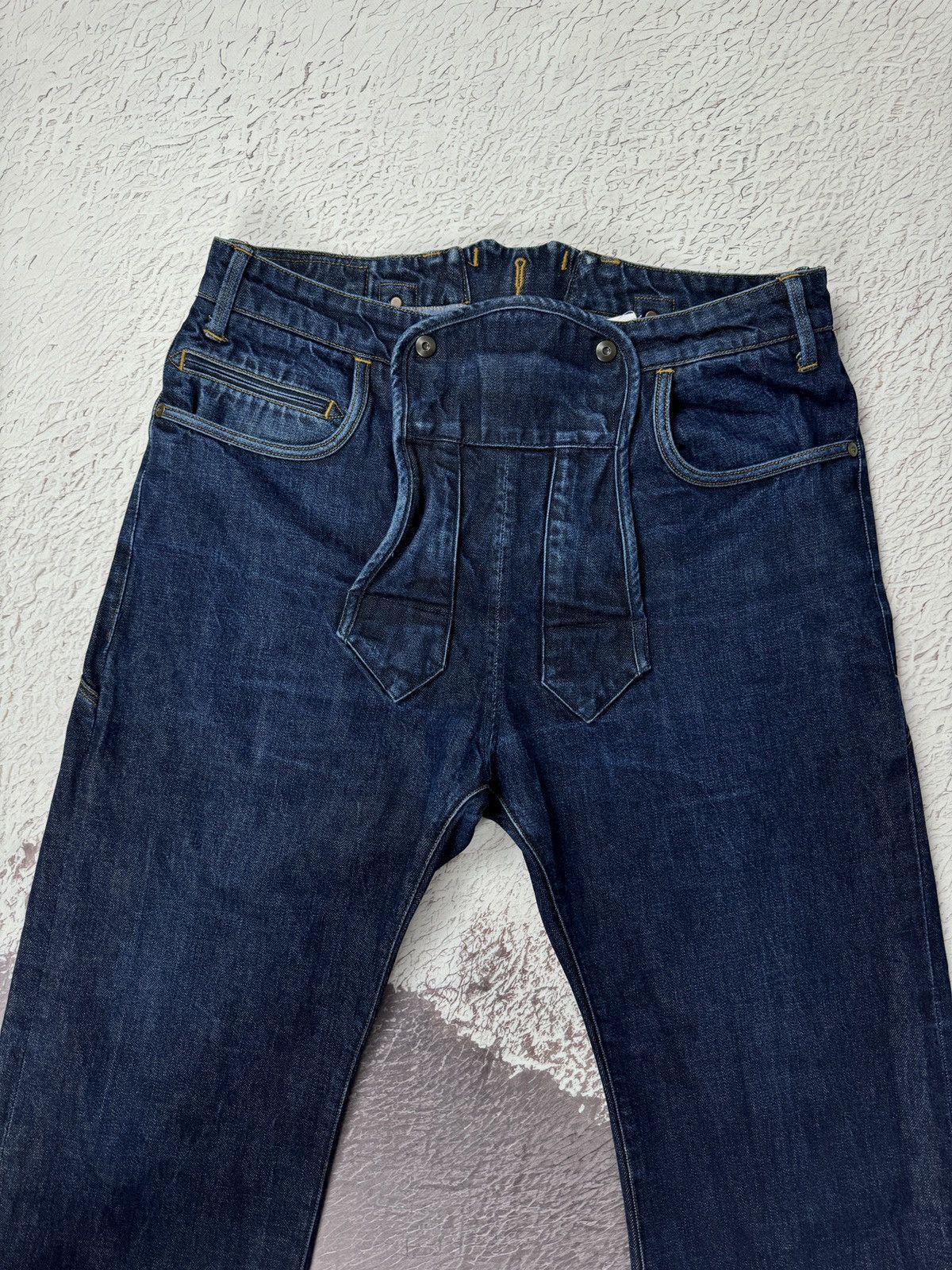 G-Star G-Star Raw KHM Loose selvedge buckle back heavy jeans Size US 34 / EU 50 - 9 Thumbnail