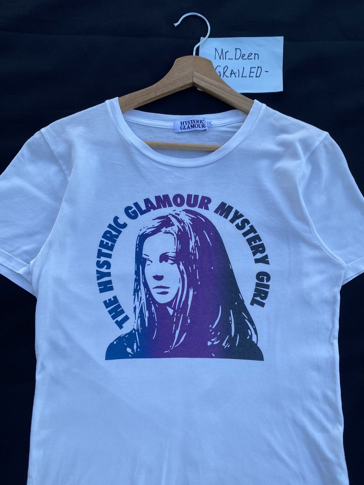 Hysteric Glamour Rare Hysteric Glamour Mystery Girl Tshirt Size US S / EU 44-46 / 1 - 1 Thumbnail