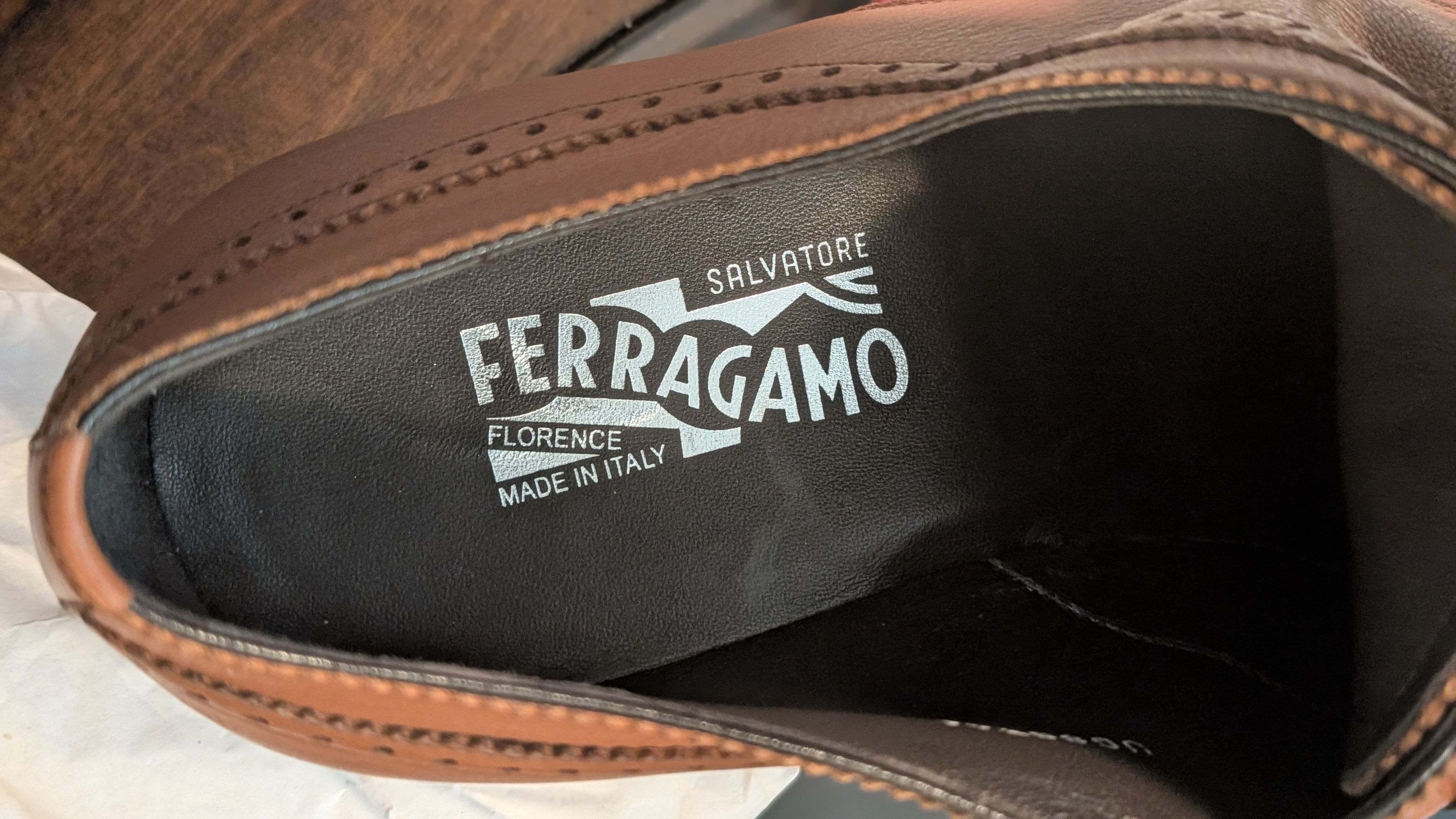 Salvatore Ferragamo Salvatore Ferragamo Derby Shoes Size US 11.5 / EU 44-45 - 7 Thumbnail