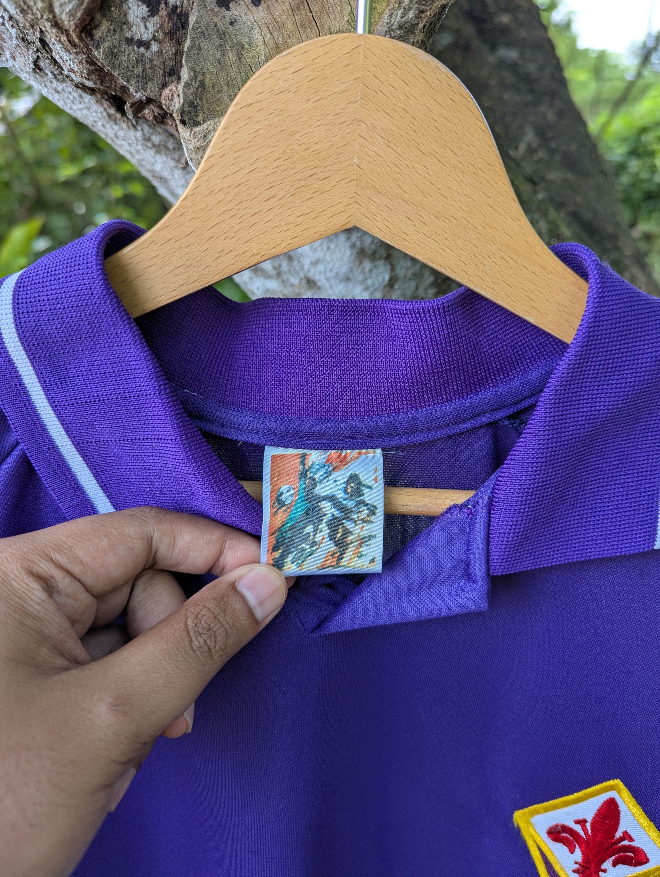 Vintage Fiorentina 2004/05 Football Jersey Shirt Miccoli #11 Size US L / EU 52-54 / 3 - 3 Thumbnail