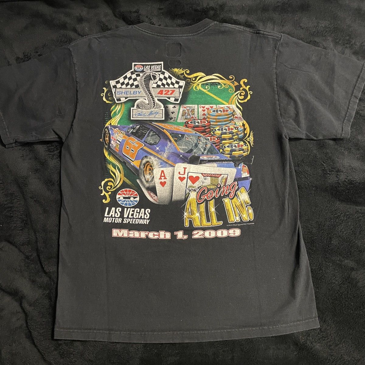 Chase Authentics Las Vegas Motor Speedway Chase Authentics Vintage T Shirt Size US L / EU 52-54 / 3 - 3 Thumbnail