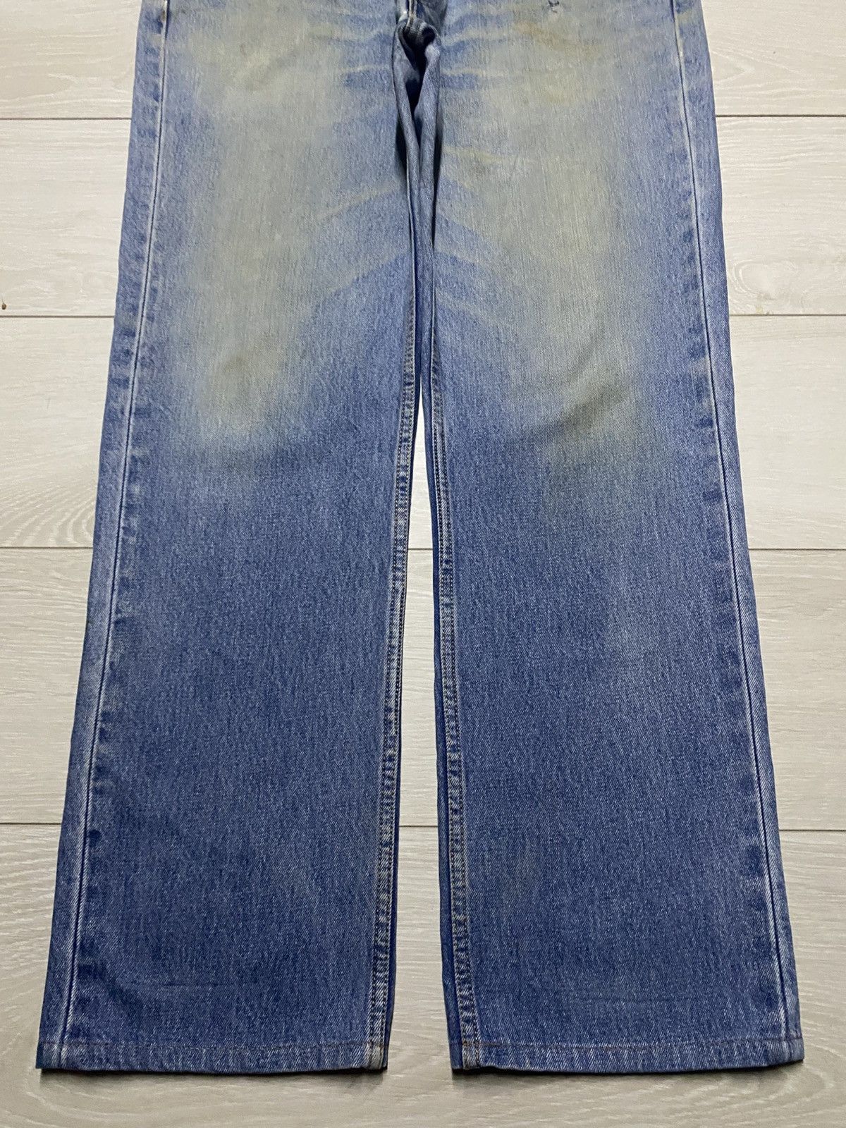 Levi's Vintage Levis 514 light Wash Faded Distressed Jeans Size US 36 / EU 52 - 5 Thumbnail
