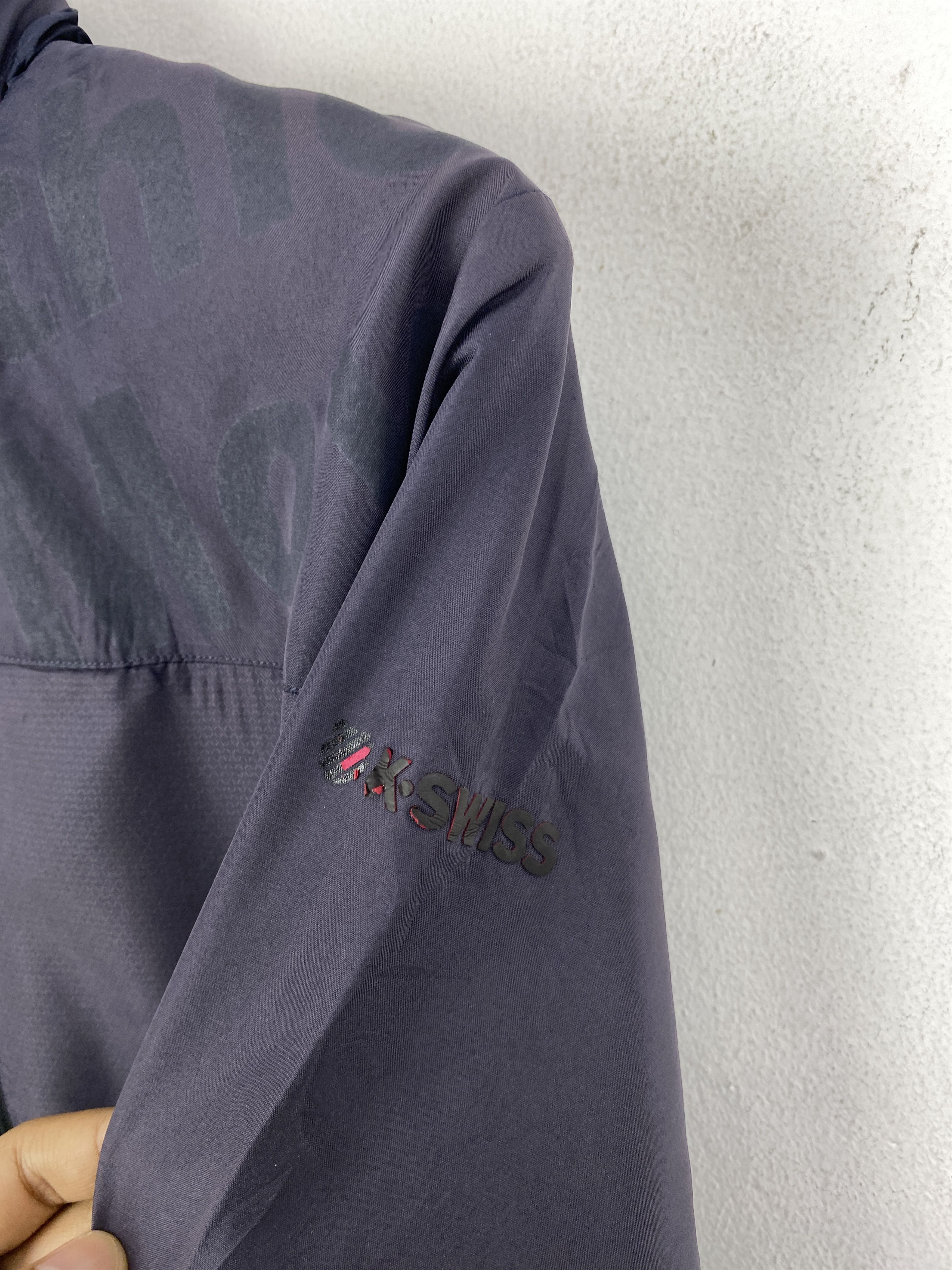 Japanese Brand Vintage K-Swiss Performance Track Jacket JA0199 Size US M / EU 48-50 / 2 - 12 Thumbnail