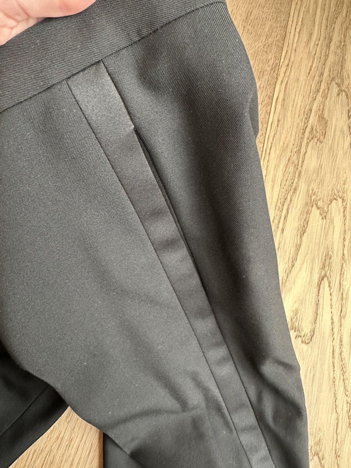 Saint Laurent Paris Saint Laurent tuxedo suit pant Size 50R - 6 Thumbnail