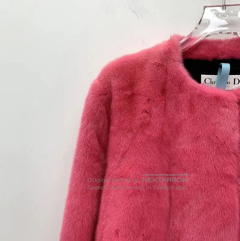 Dior Dior Pink Mink Fur Women's Jacket . Size S / US 4 / IT 40 - 3 Thumbnail
