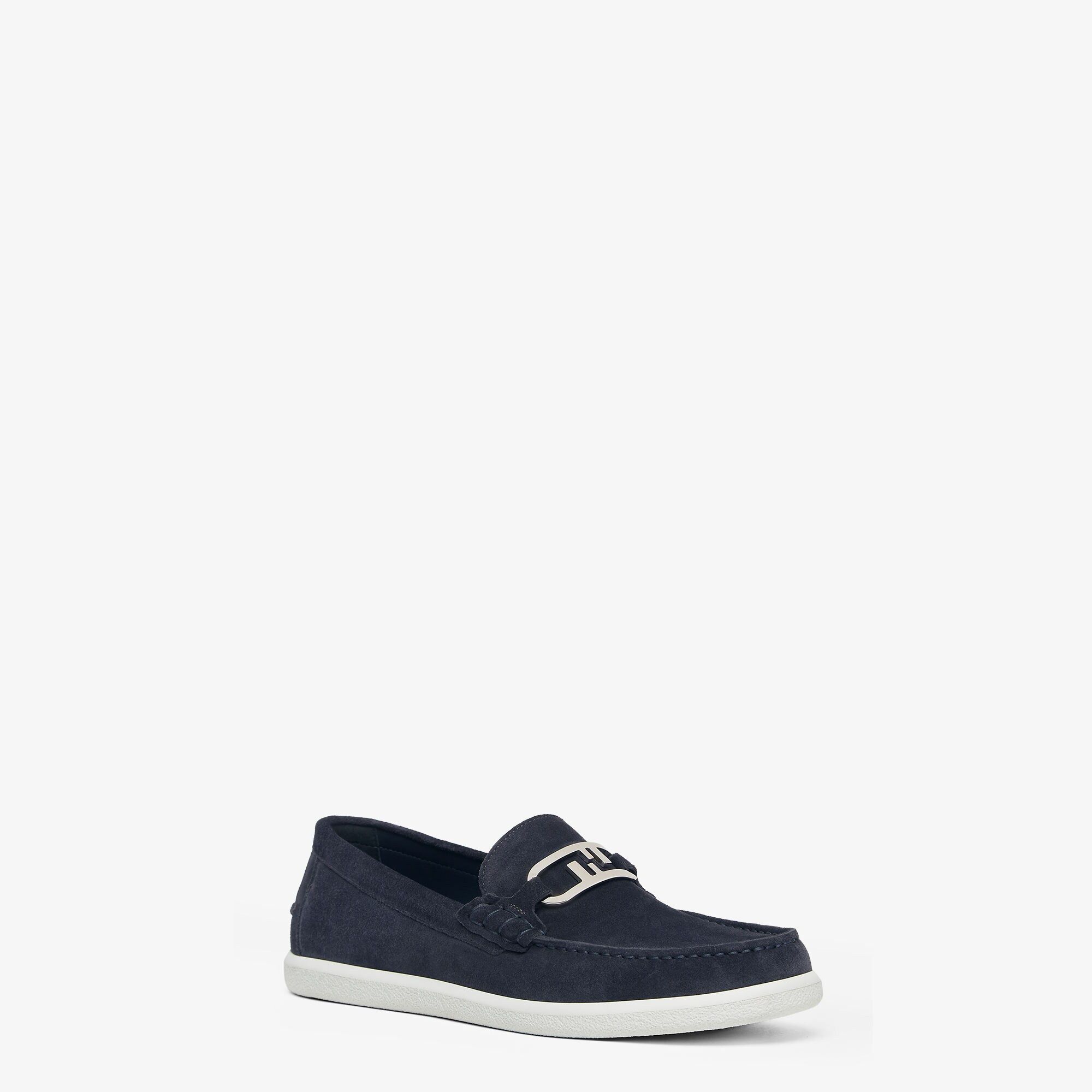 o1s1wg110226 Lock Loafers in Navy Blue