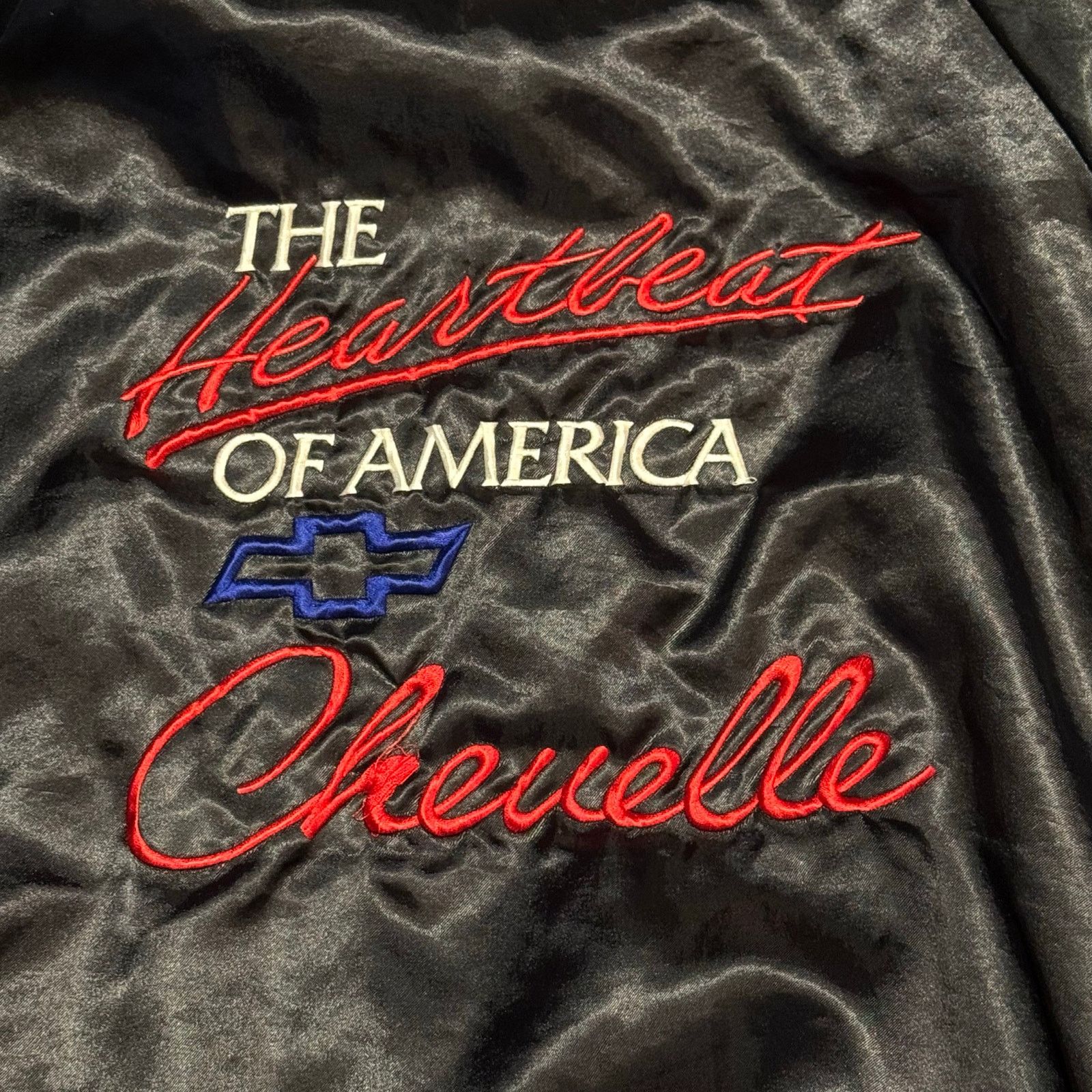 Chevrolet 1980s Westark Chevelle “Heartbeat of America” Satin Jacket Size US L / EU 52-54 / 3 - 6 Thumbnail