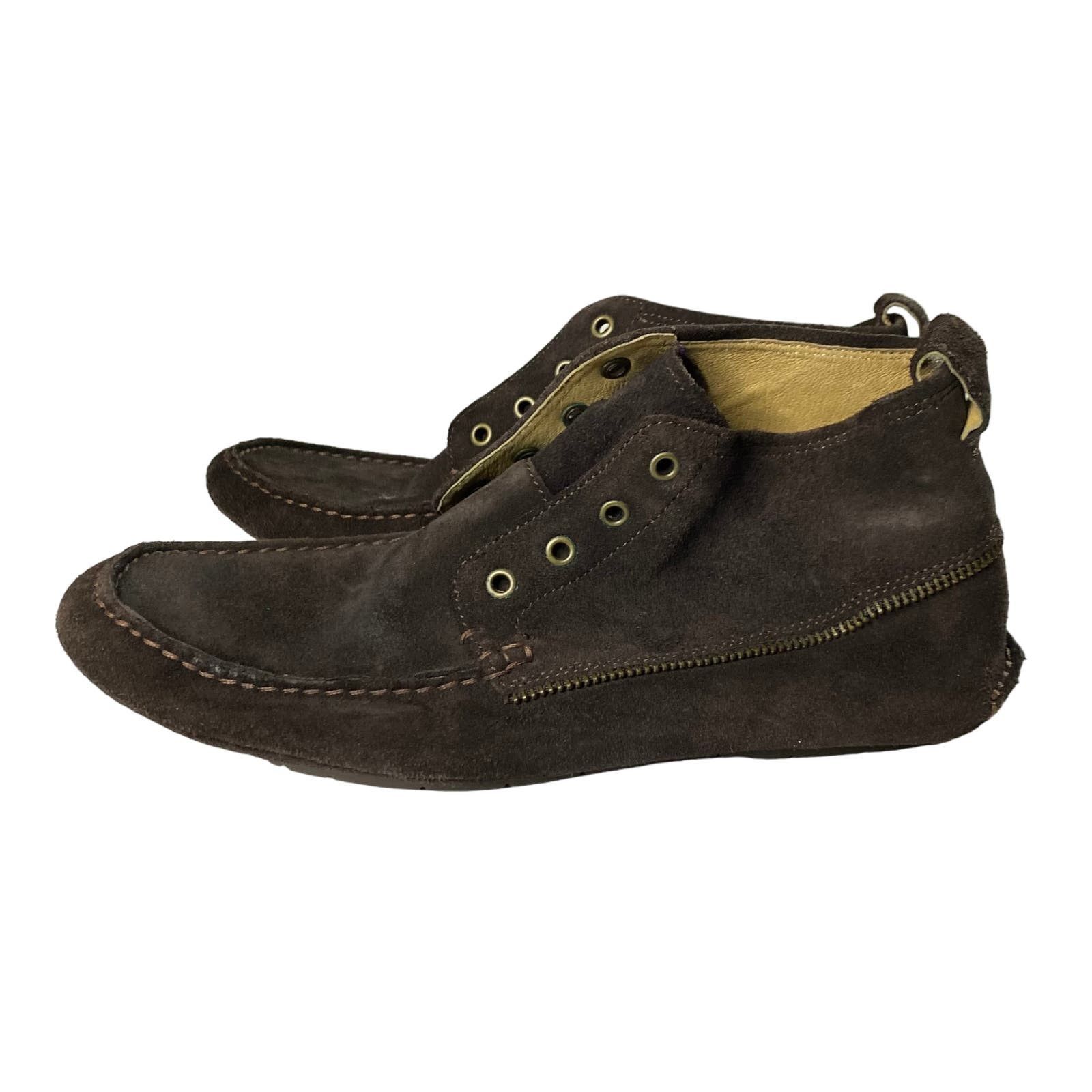 John Varvatos Men\'s Suede Chukka Boots in Tan Suede John Varvatos Suede Beige Boots for Men for Sale | Shop New  main image 3