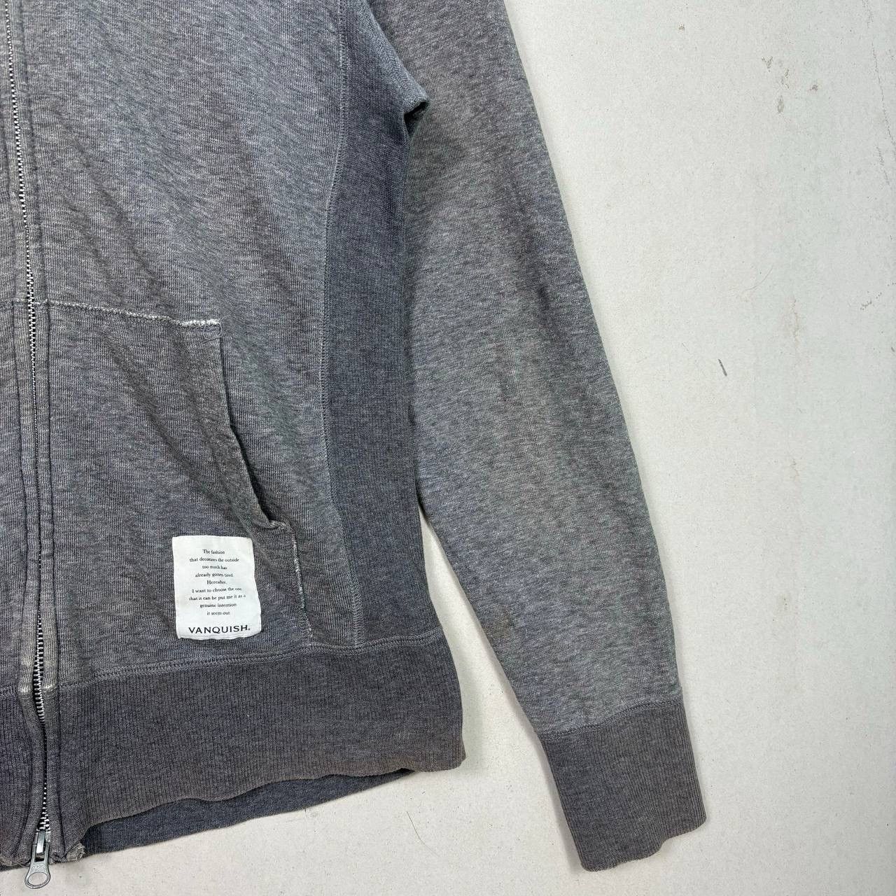 Vanquish Vanquish Japan Full Zipper Hoodie Sweatshirt Size US S / EU 44-46 / 1 - 4 Thumbnail