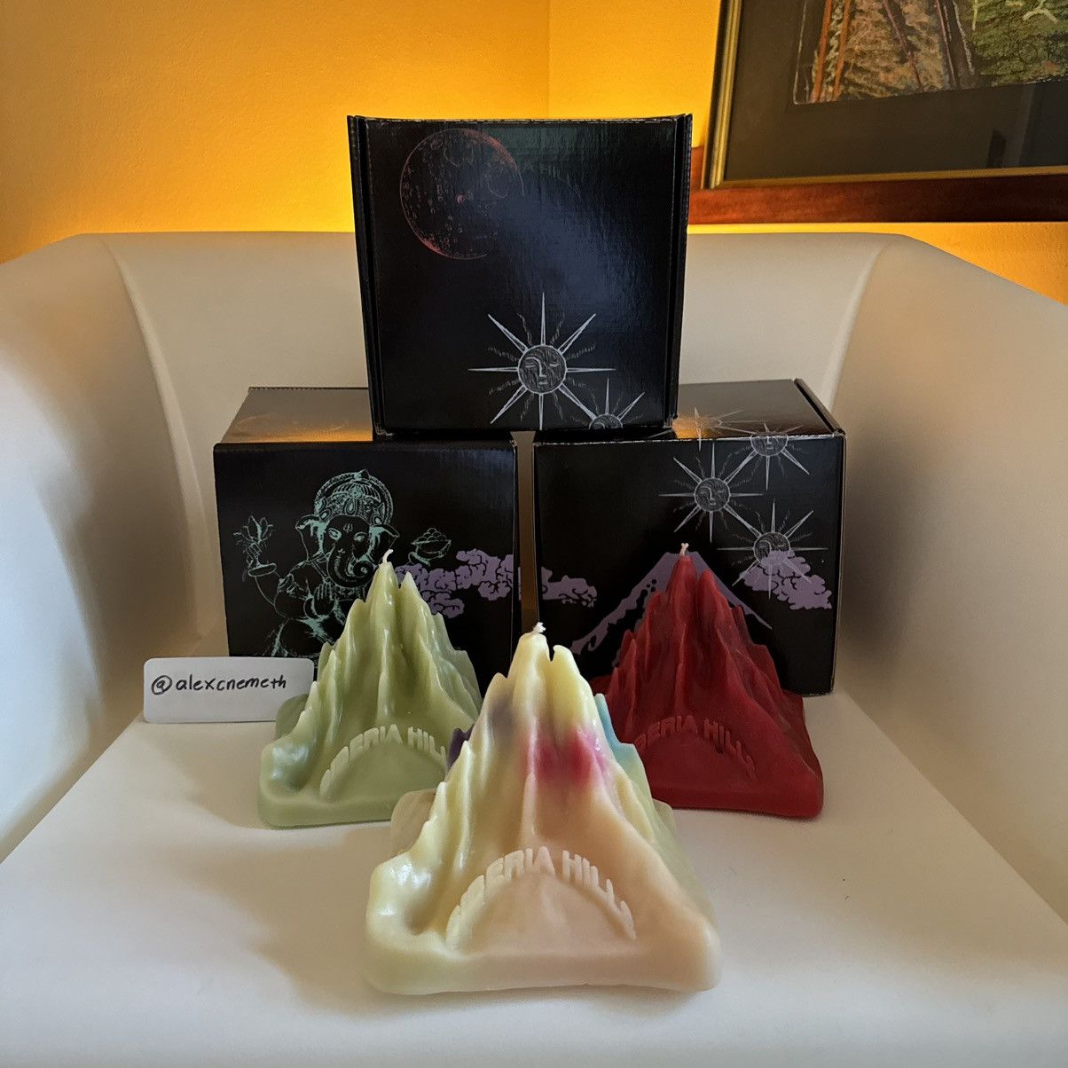 Siberia Hills 3/100 Siberia Hills Himalayan Mountain Candles (Bundle) Size ONE SIZE - 1 Thumbnail