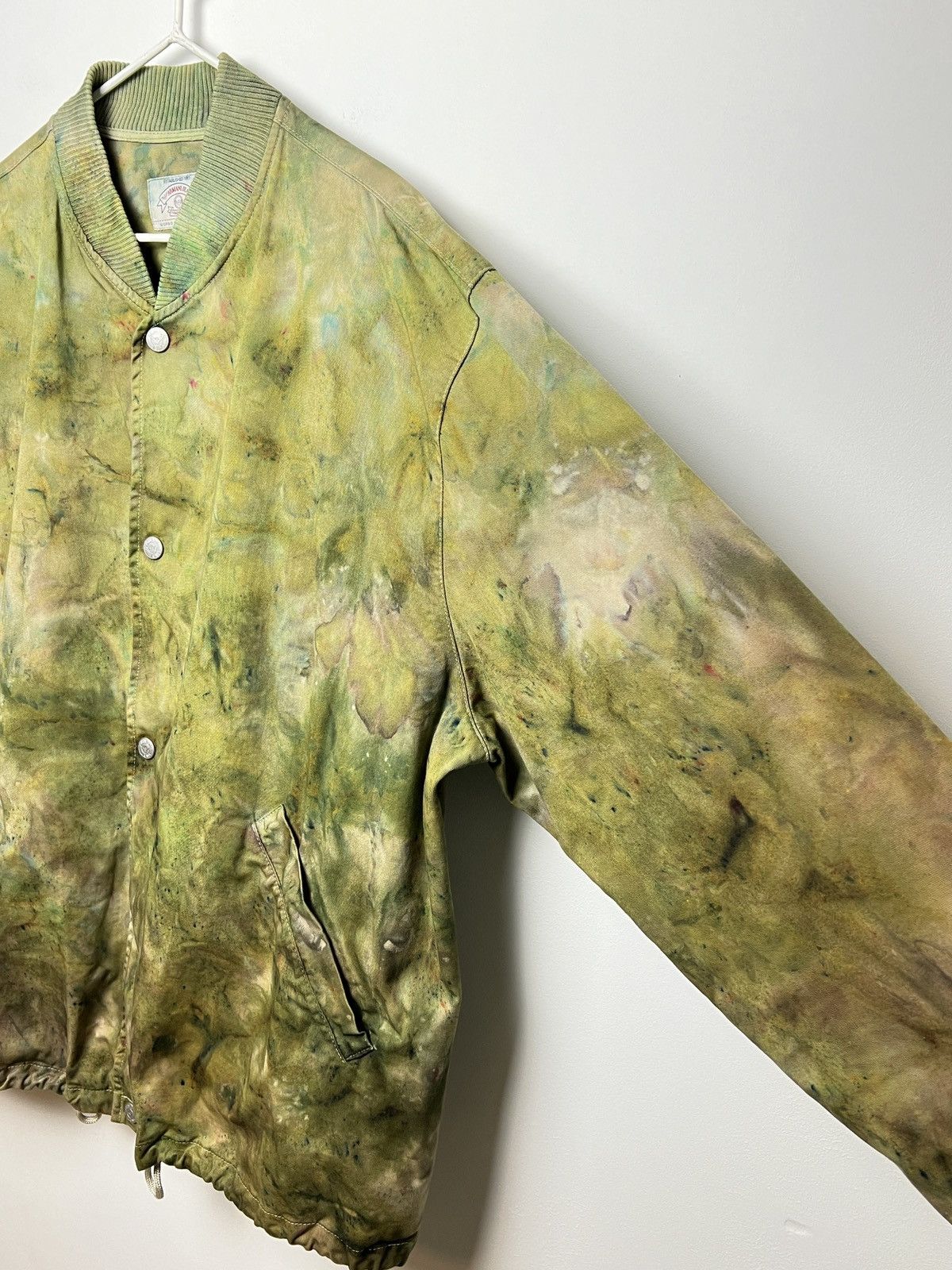 Giorgio Armani armani y2k camo tie dye 1/1 coach jacket Size US L / EU 52-54 / 3 - 9 Thumbnail