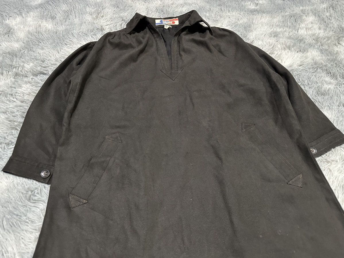 Issey Miyake 🔥70s Issey Miyake Oversized Pullover Shirt Skipper Collar Size US L / EU 52-54 / 3 - 2 Thumbnail
