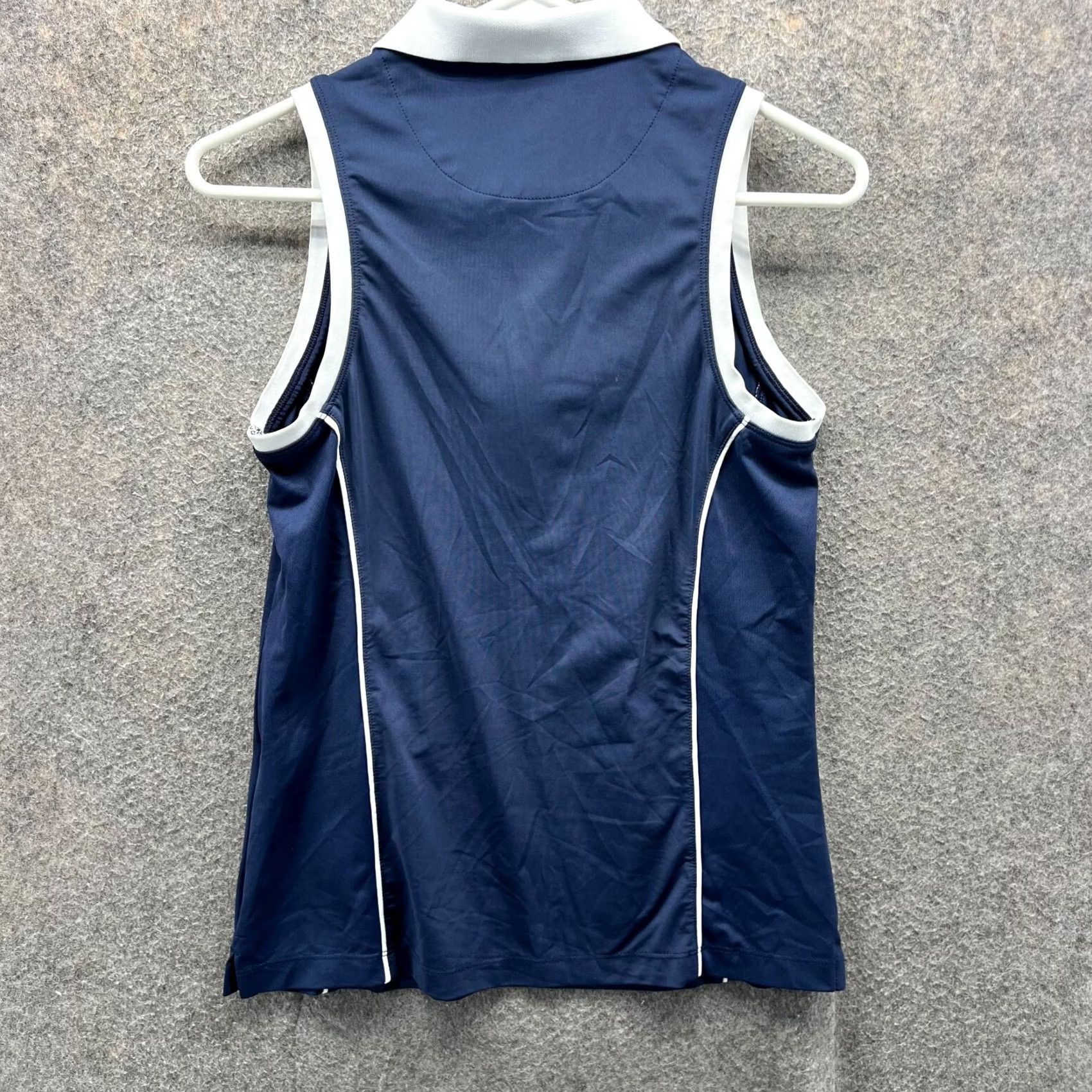 Peter Millar VINTAGE Peter Millar Shirt Womens S Blue Polo Women Sleeveless Performance Chrissie Tank Size S / US 4 / IT 40 - 2 Thumbnail