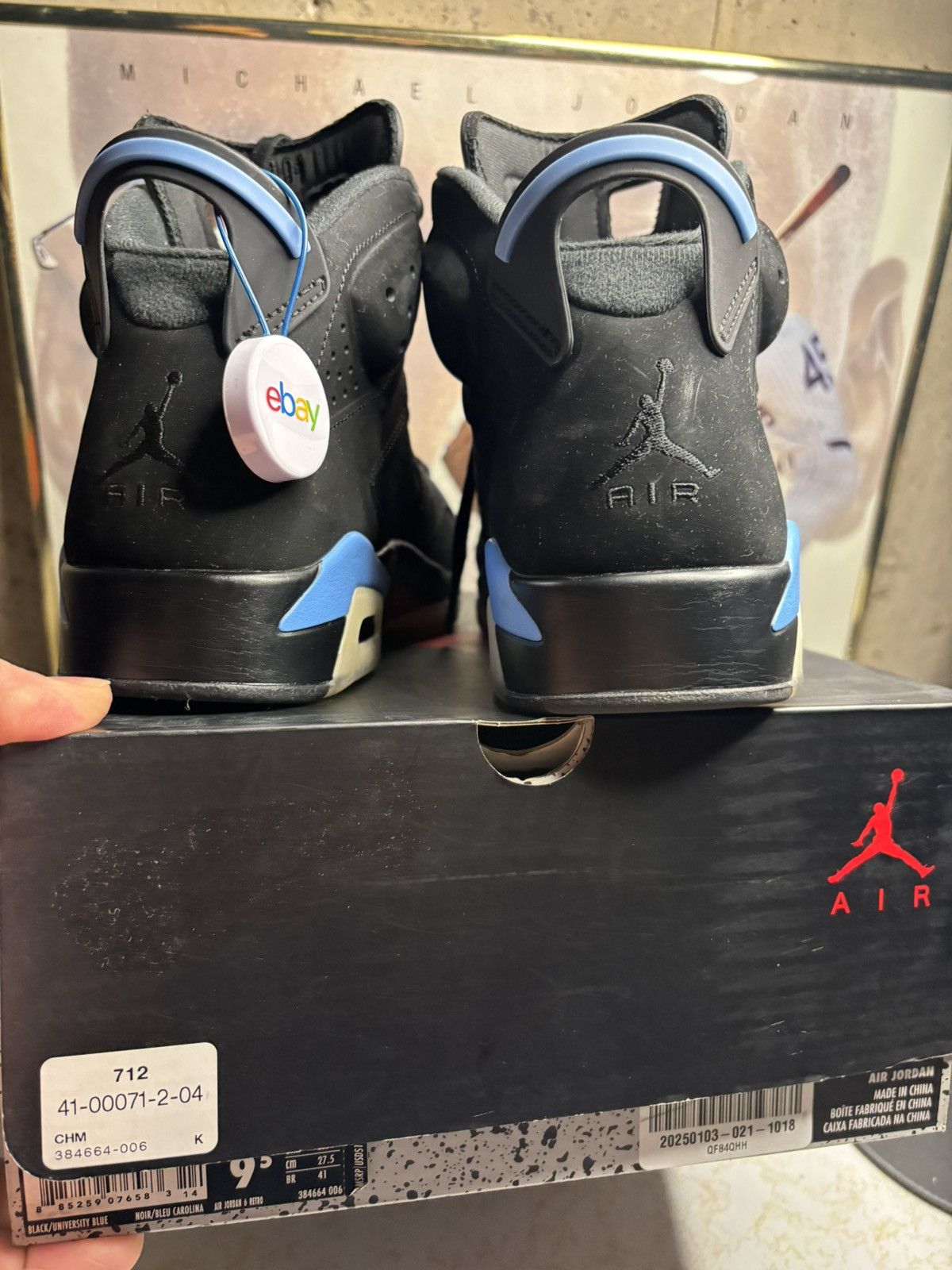 Jordan Brand Jordan Retro 6 ‘unc’ Size US 9.5 / EU 42-43 - 7 Thumbnail