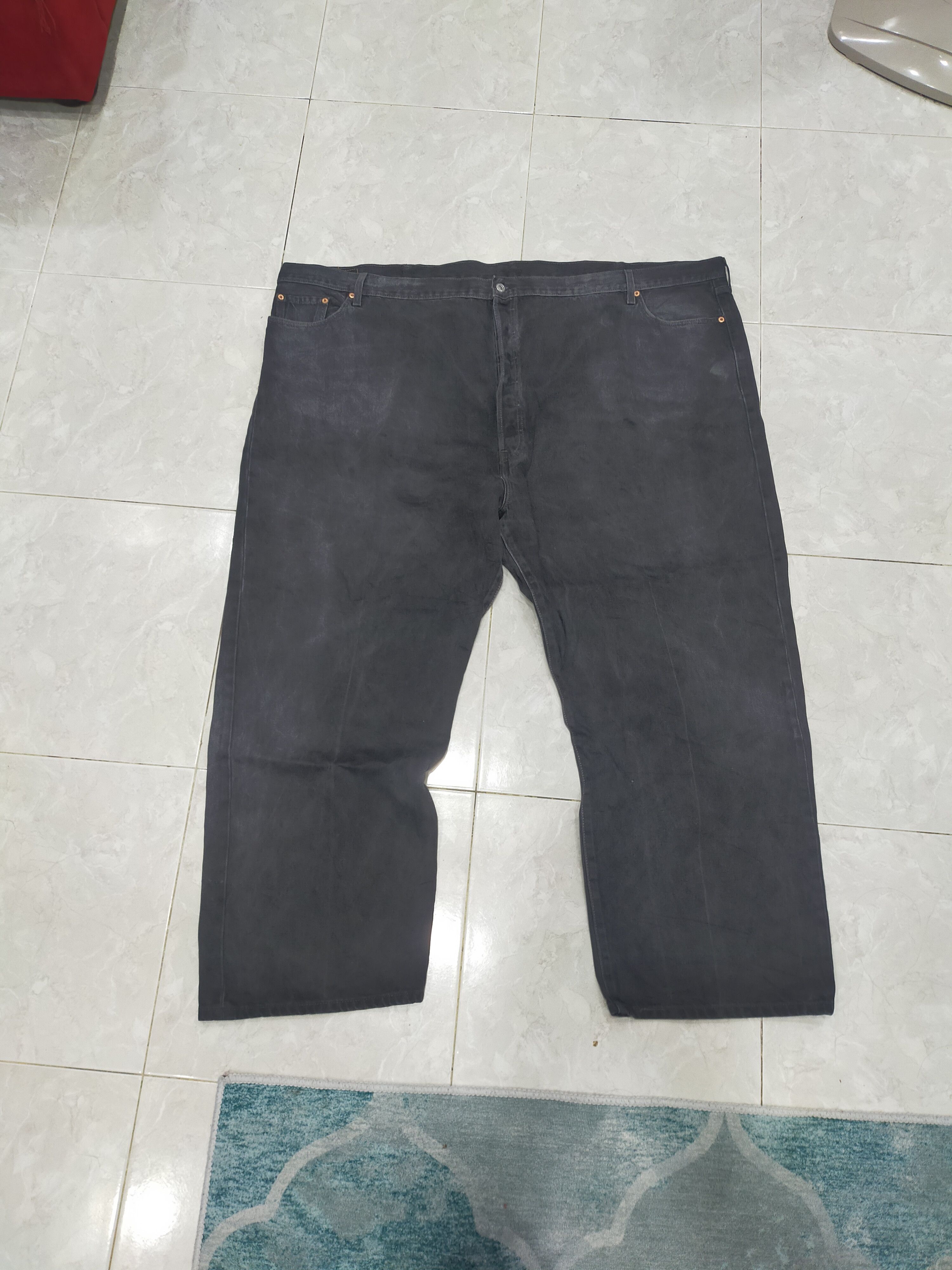 image of Vintage Levis 501 Superblack Big Size, Men's (Size 44)