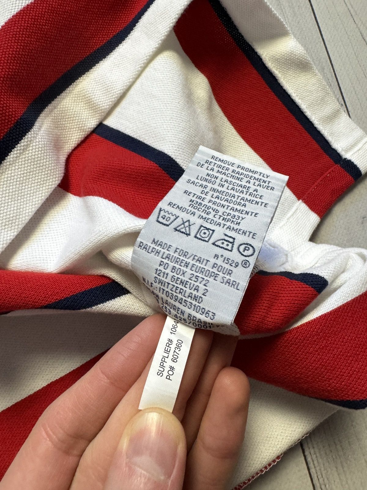 Polo Ralph Lauren Vintage Polo Ralph Lauren striped Size US S / EU 44-46 / 1 - 7 Thumbnail