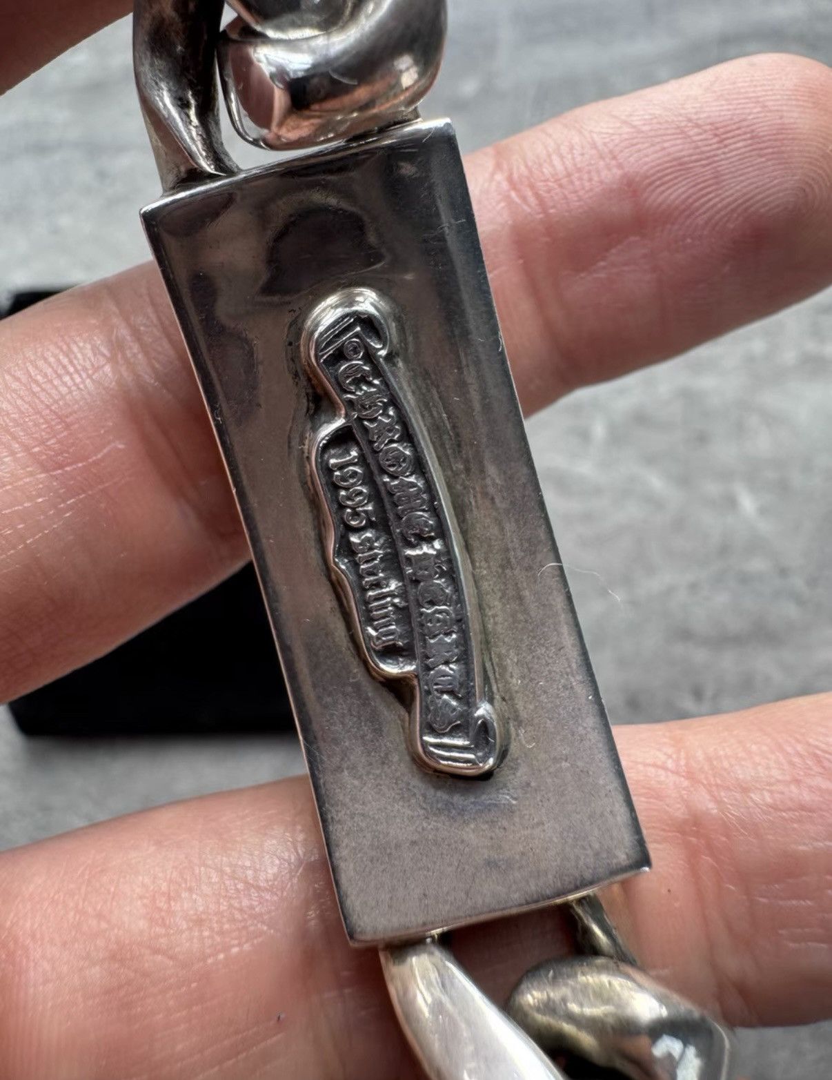 Chrome Hearts Chrome Hearts Sword Lobster Clasp ID Bracelet Size ONE SIZE - 5 Thumbnail