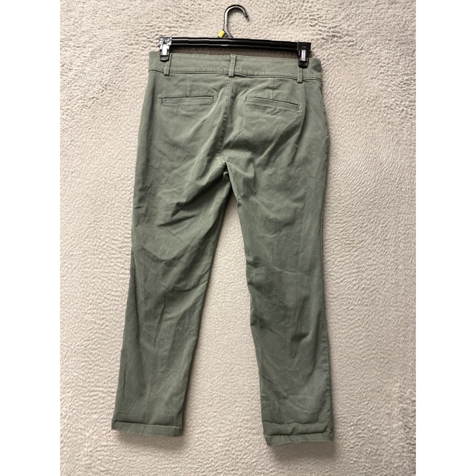 Vintage LOFT Monroe Slim Pants 6P 30x27 FADED GREEN Stretch Chino Petite Ankle /0576 Mens? Size 28" / US 6 / IT 42 - 6 Thumbnail
