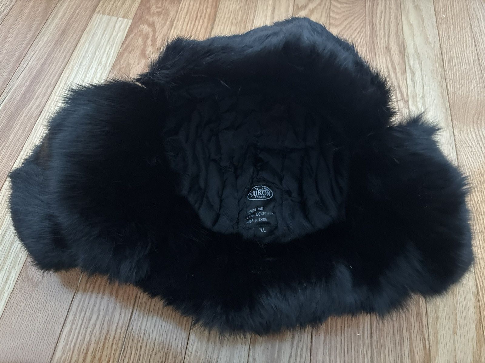 Yukon Outfitters Yukon Tracks Genuine Fur Lined Neon Orange Hunting Hat XL Size ONE SIZE - 4 Thumbnail