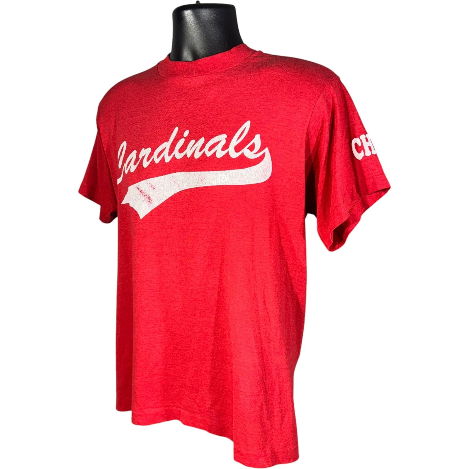 Fruit Of The Loom Vintage Cardinals Spellout Tee Size US M / EU 48-50 / 2 - 3 Thumbnail