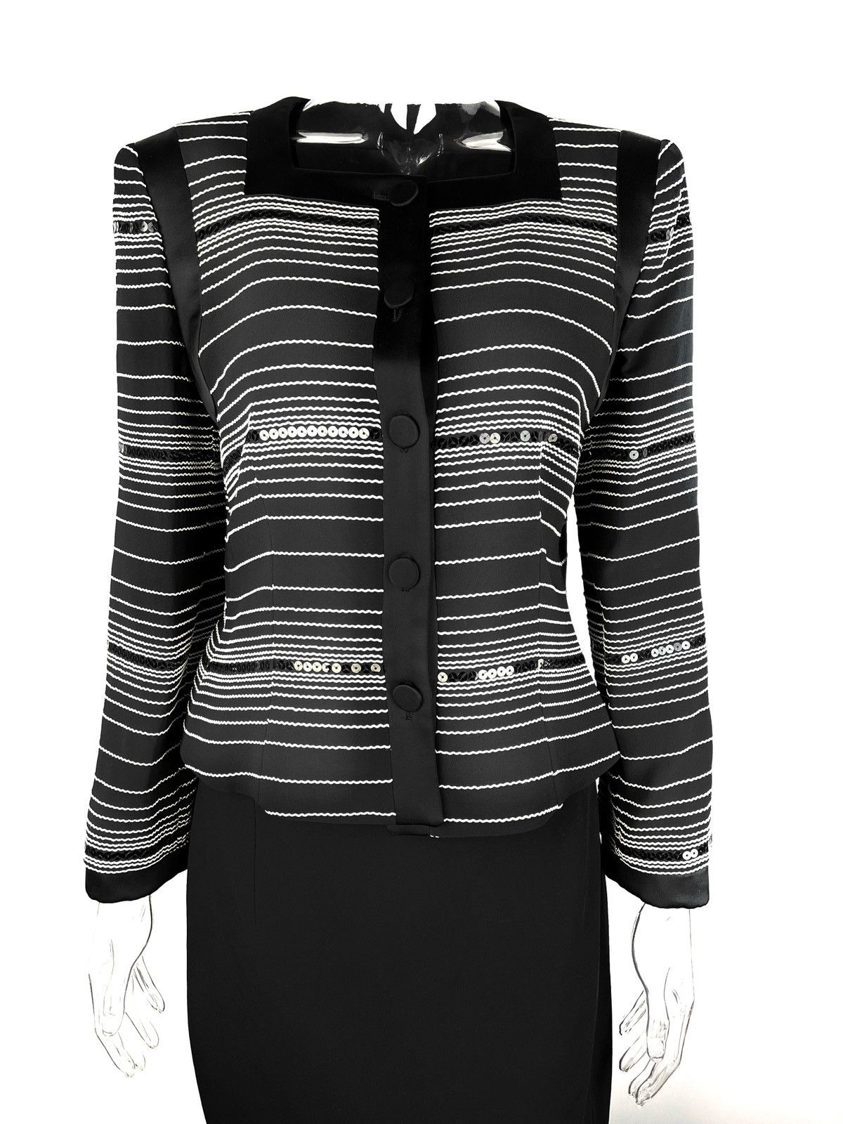 Giorgio Armani Embroidered Polyester Blend Blazer | Grailed