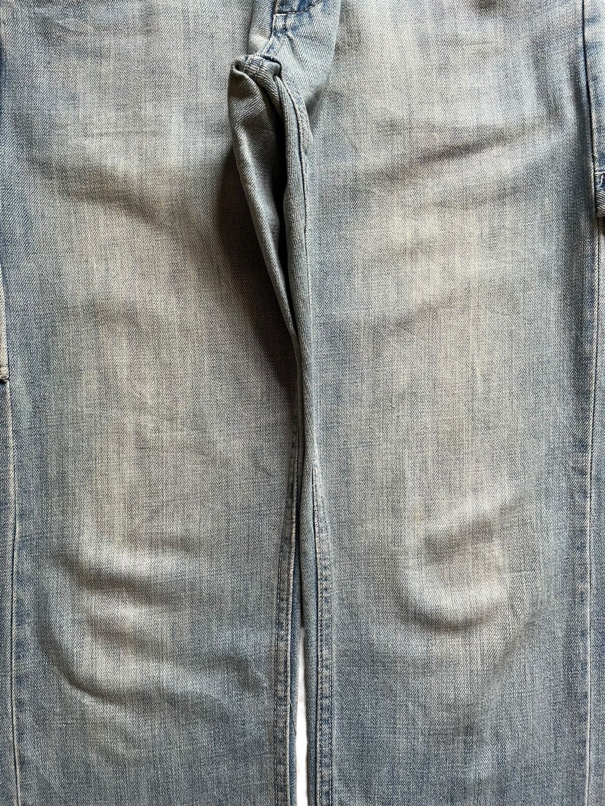 Japanese Brand Vintage Japanese Brand Buckle Back Carpenter Baggy Jeans Size 29" - 5 Thumbnail