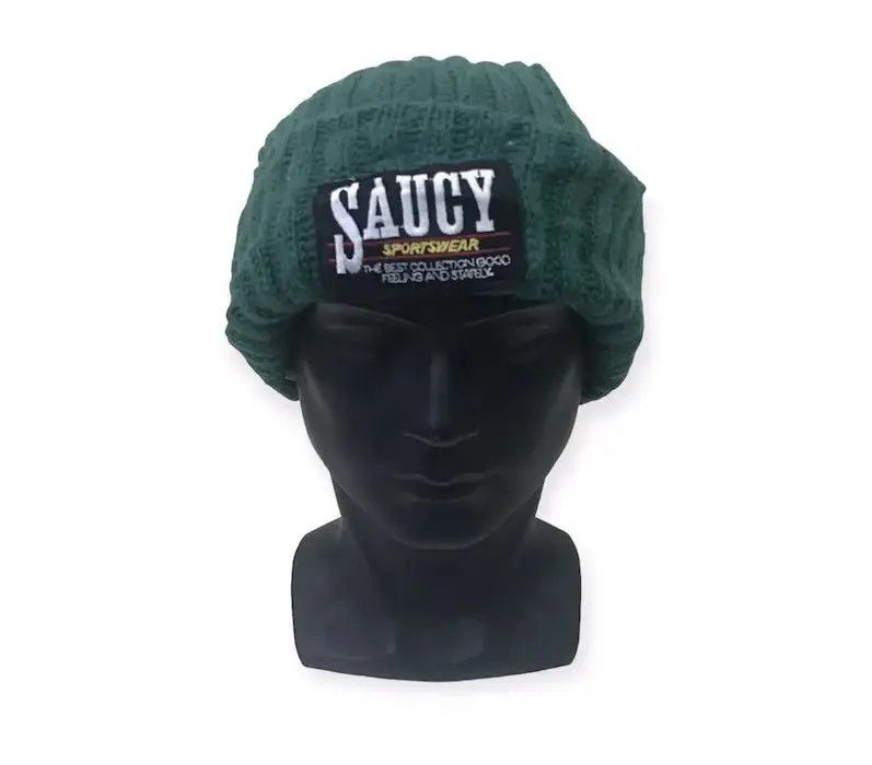 Japanese Brand Vintage Saucy Beanie Hat Size ONE SIZE - 1 Thumbnail