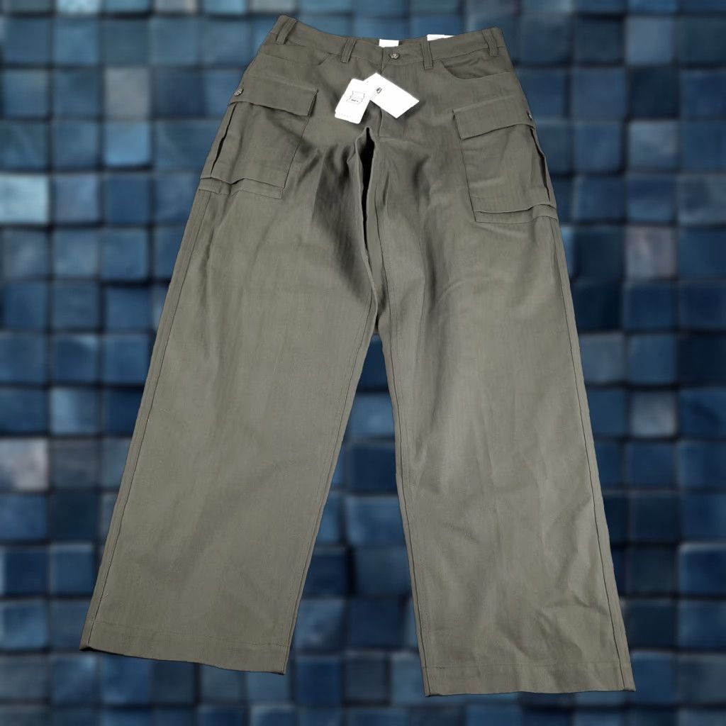Nike Nike Cargo Pants Men 30 Green Military Twill Cotton Straight Leg Cargo Pants Mens Size US 30 / EU 46 - 1 Thumbnail