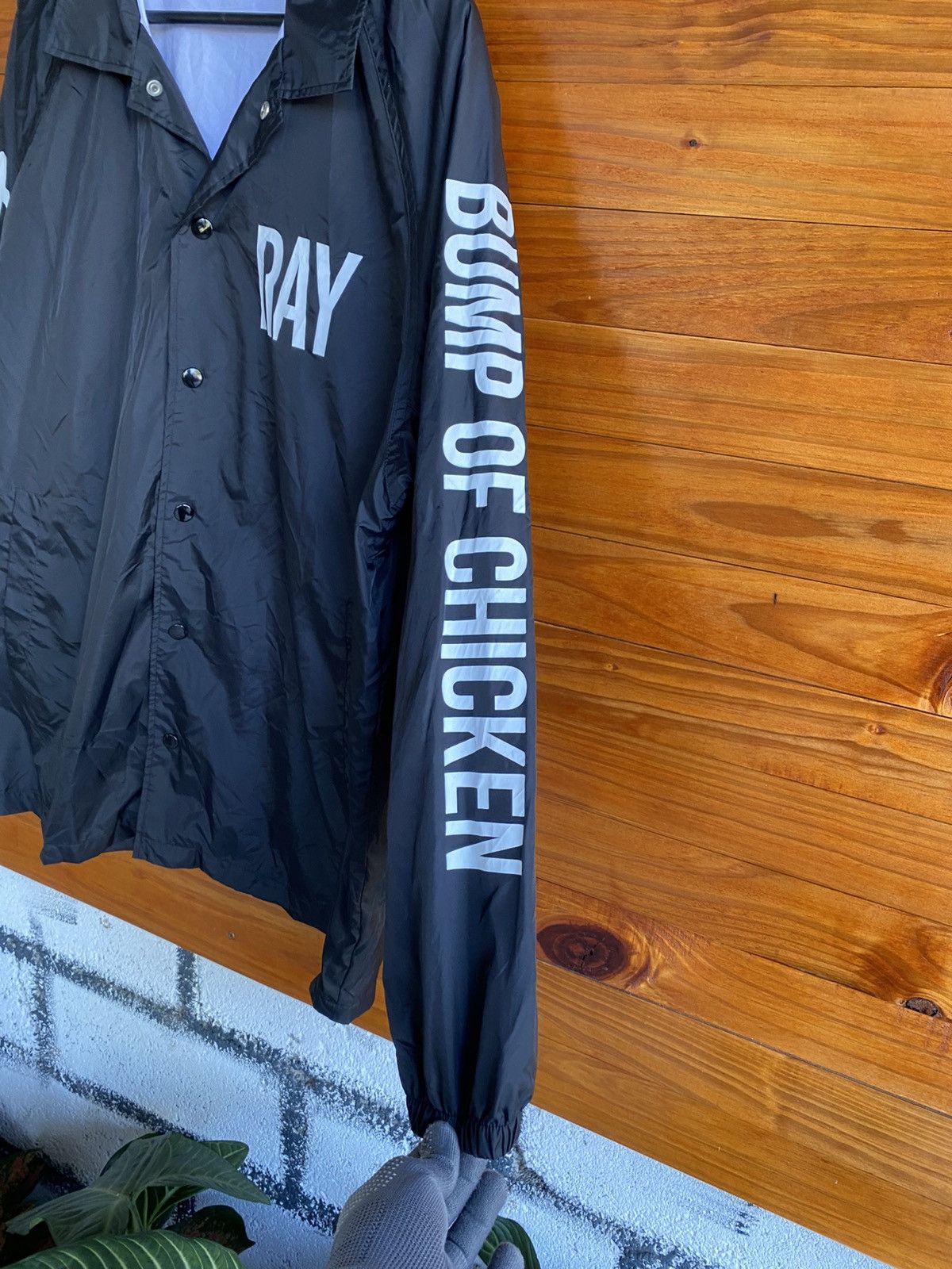 Vintage BUMP OF CHICKEN WILLPOLIS 2014 Crew Tour Jacket – Black Size US L / EU 52-54 / 3 - 7 Thumbnail