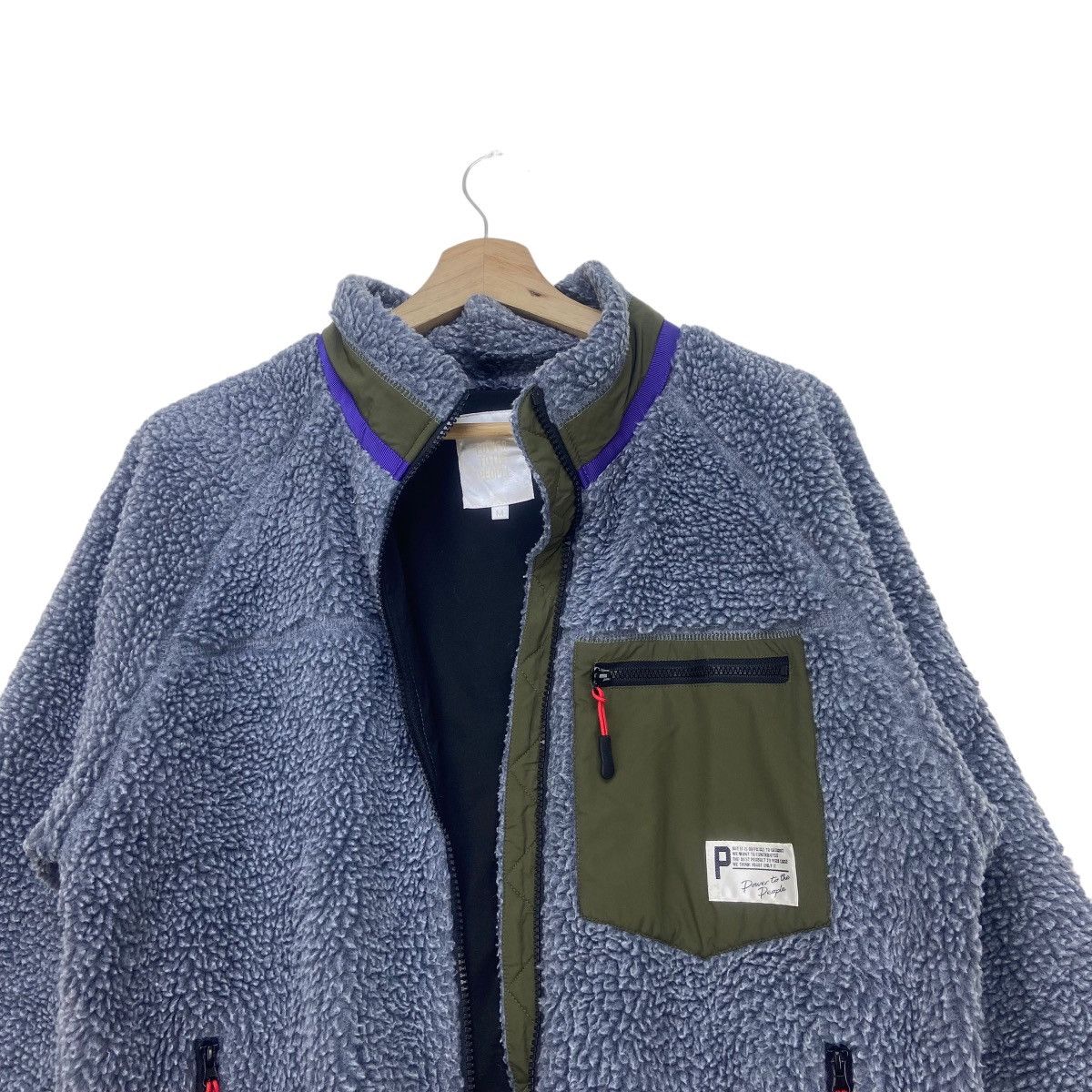 Japanese Brand Japanese Brand Power To The People Deep Pile Fleece Sherpa Size US S / EU 44-46 / 1 - 13 Thumbnail