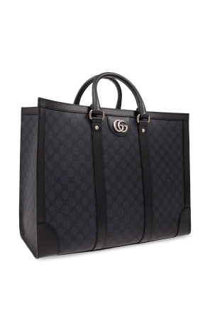 Gucci o1s1wg110225 Size:OS/ Ophidia Large Tote Bag Navy Blue/Black Size ONE SIZE - 3 Thumbnail