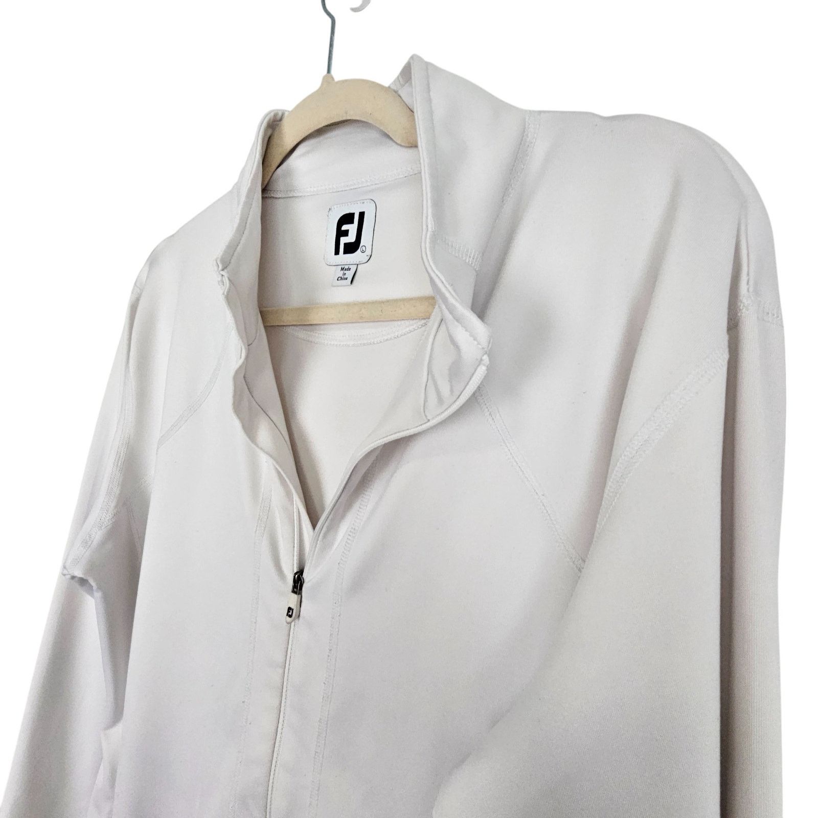Footjoy FootJoy Womens Full Zip Golf Jacket Size L Athletic Stretch Size L / US 10 / IT 46 - 6 Thumbnail