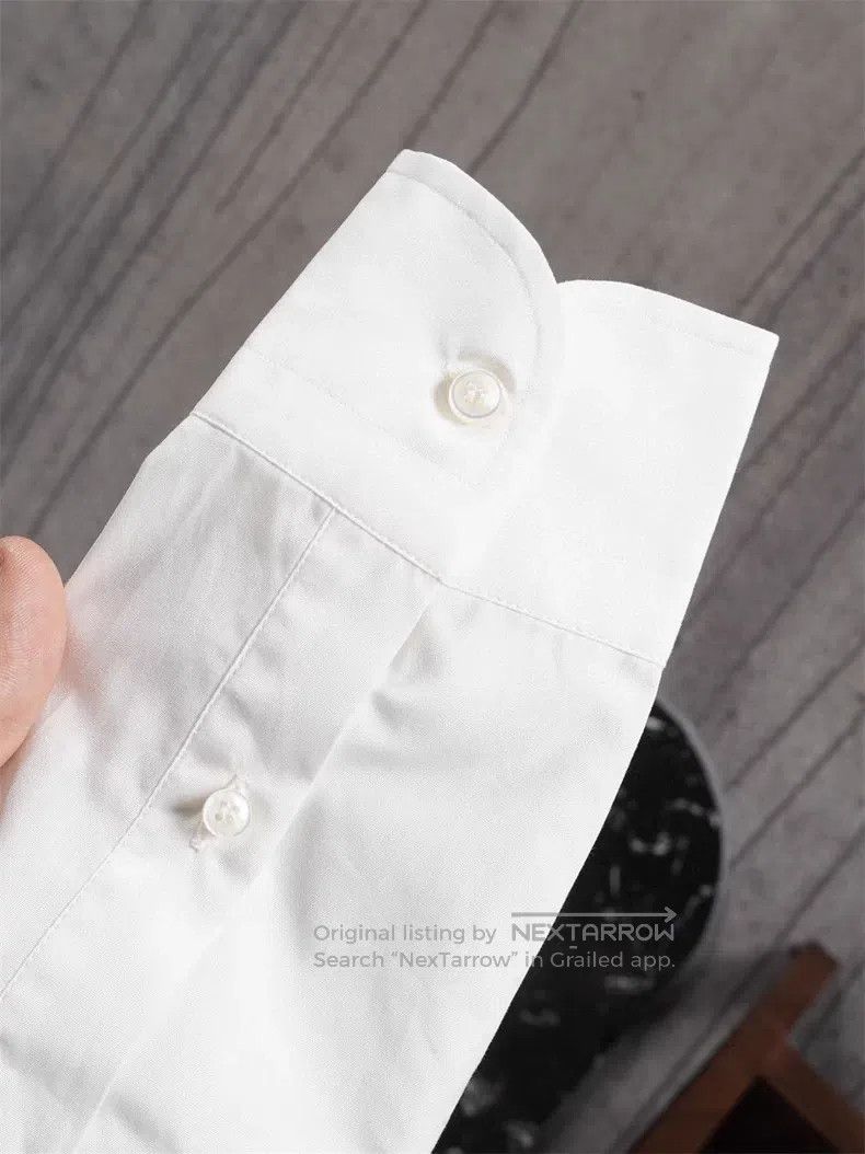 Loro Piana Loro Piana Pure Cotton Men's White Shirt Size US M / EU 48-50 / 2 - 6 Thumbnail
